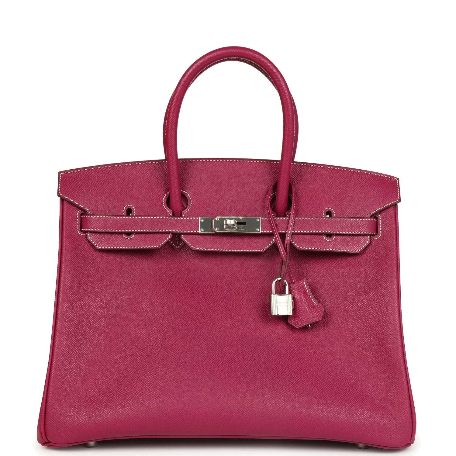 Hermes Birkin 35 Tosca Candy Epsom Palladium Hardware