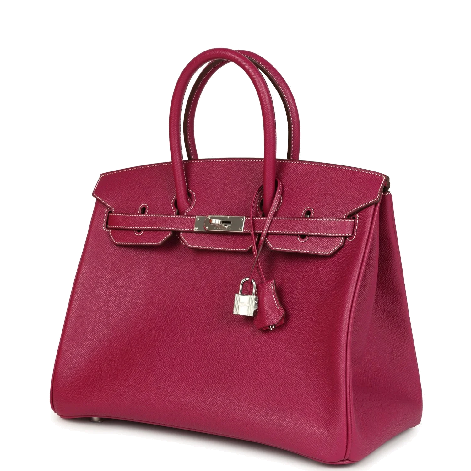 Hermes Birkin 35 Tosca Candy Epsom Palladium Hardware Тоска Candy — фото 6