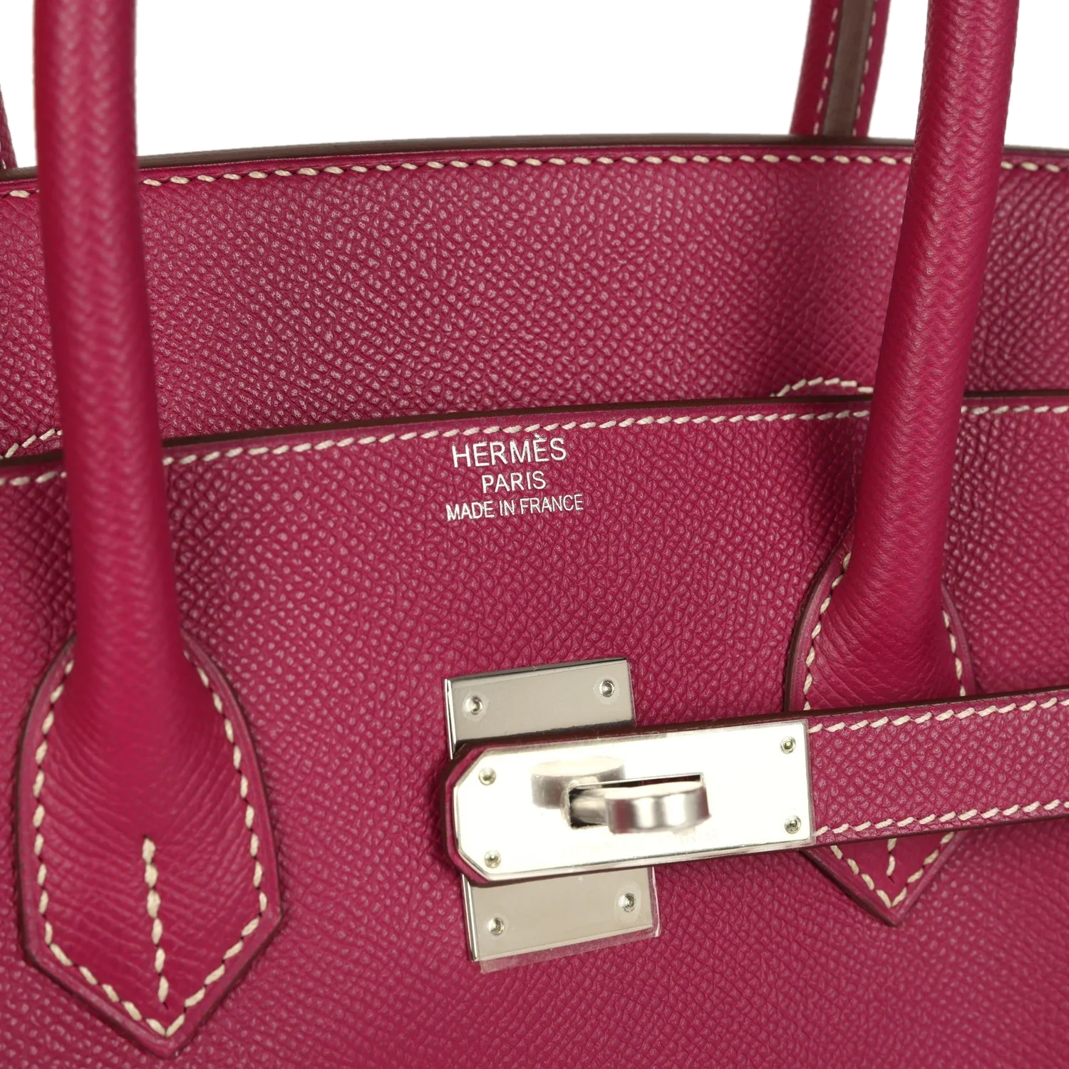 Hermes Birkin 35 Tosca Candy Epsom Palladium Hardware Тоска Candy — фото 8