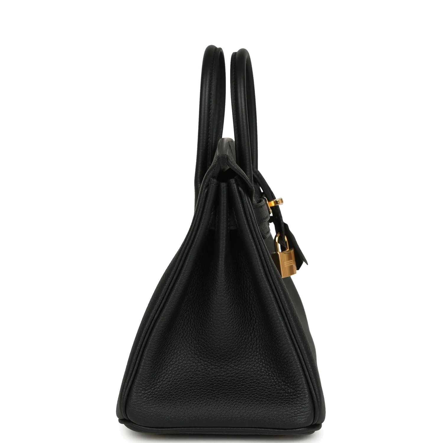 Hermes Birkin 25 Black Togo Gold Hardware Черный Togo — фото 5