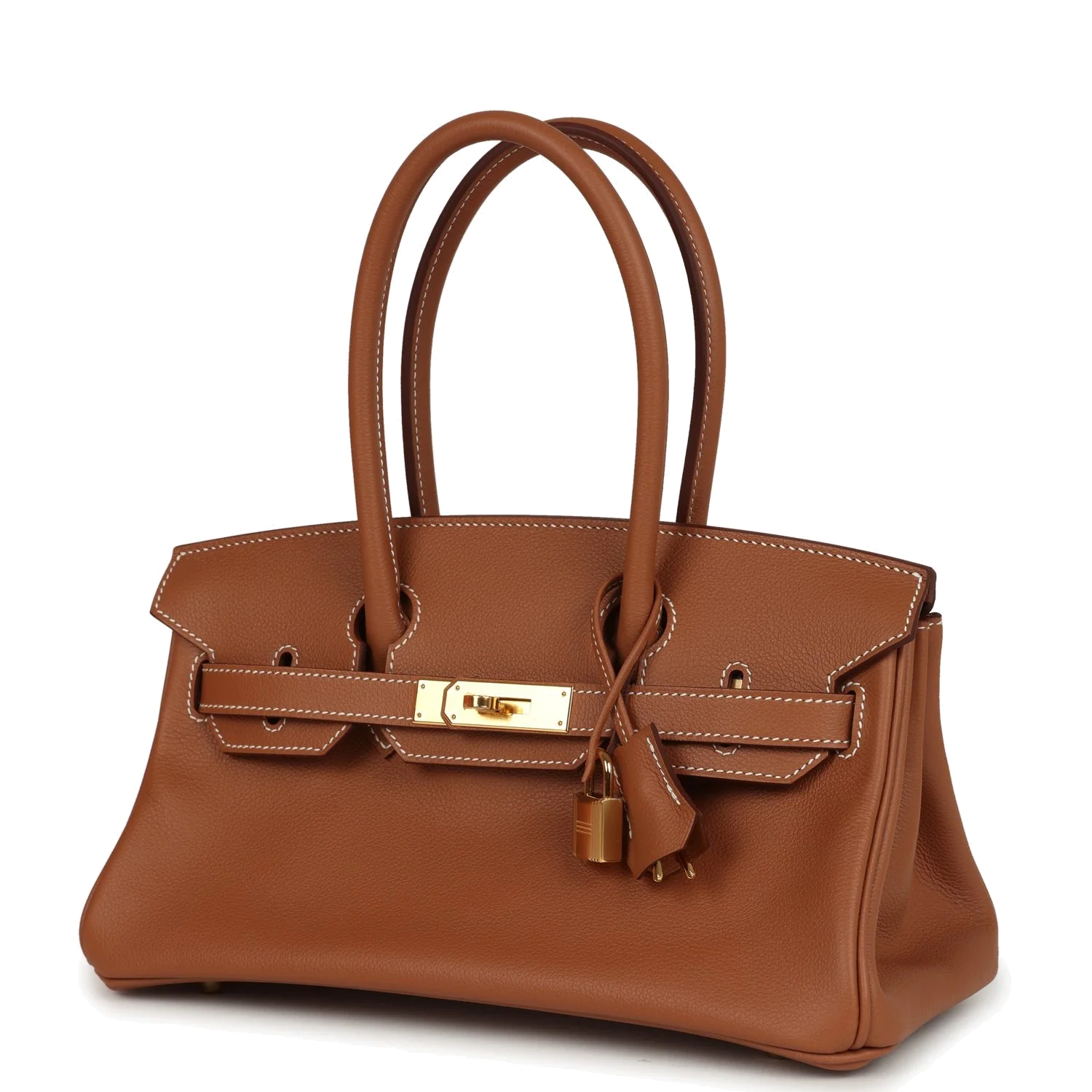 Hermes Shoulder Birkin Light 29 Gold Evercolor Gold Hardware — фото 4
