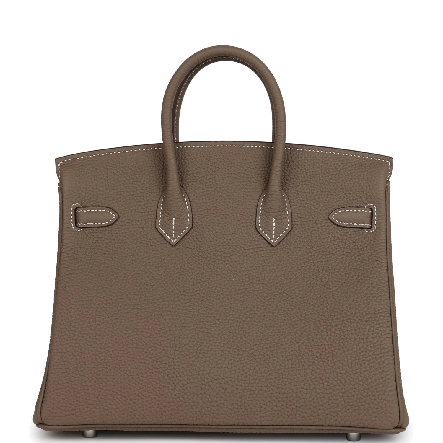 Hermes Birkin 25 Etoupe Togo Brushed Palladium Hardware Этуп Togo — фото 5