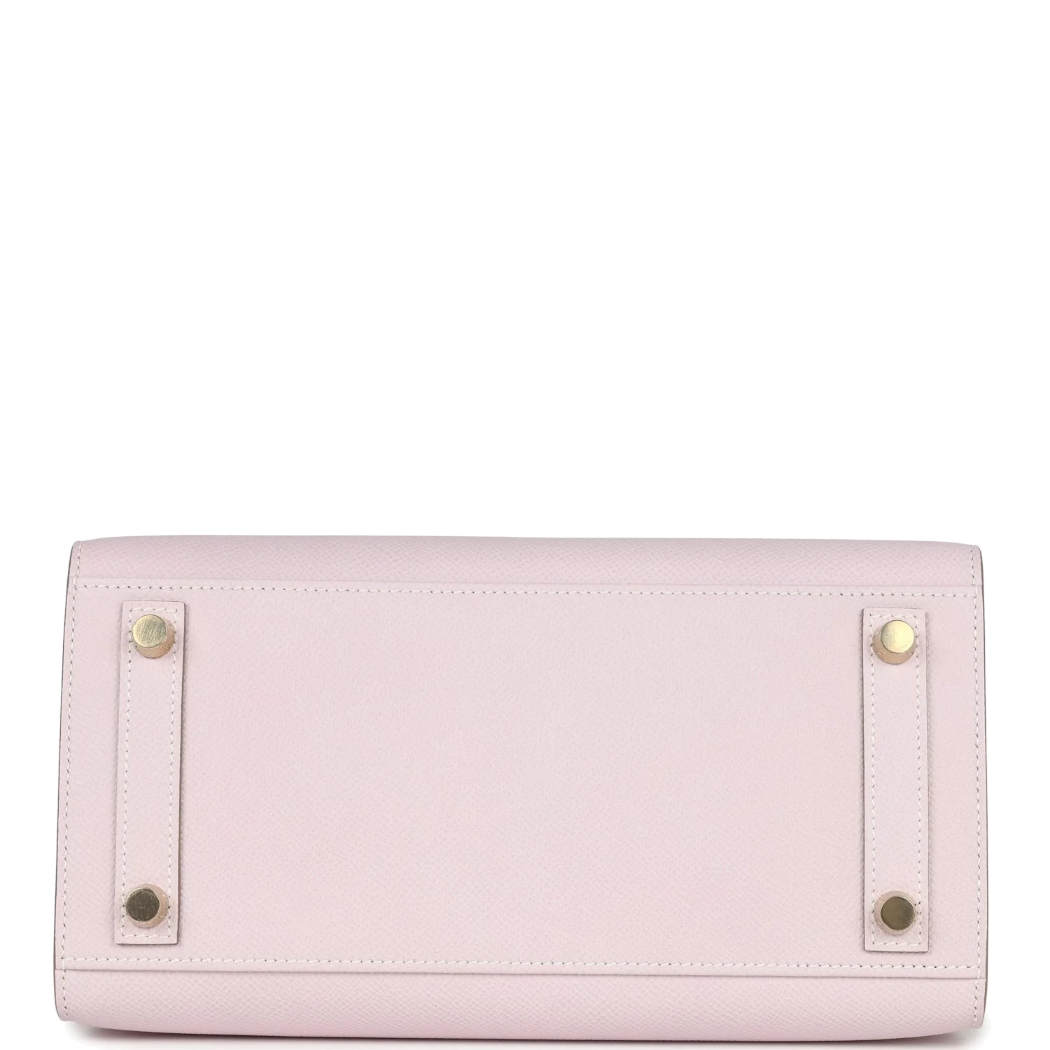 Hermes Special Order (HSS) Birkin Sellier 25 Mauve Pale and Craie Epsom Brushed Gold Hardware — фото 7