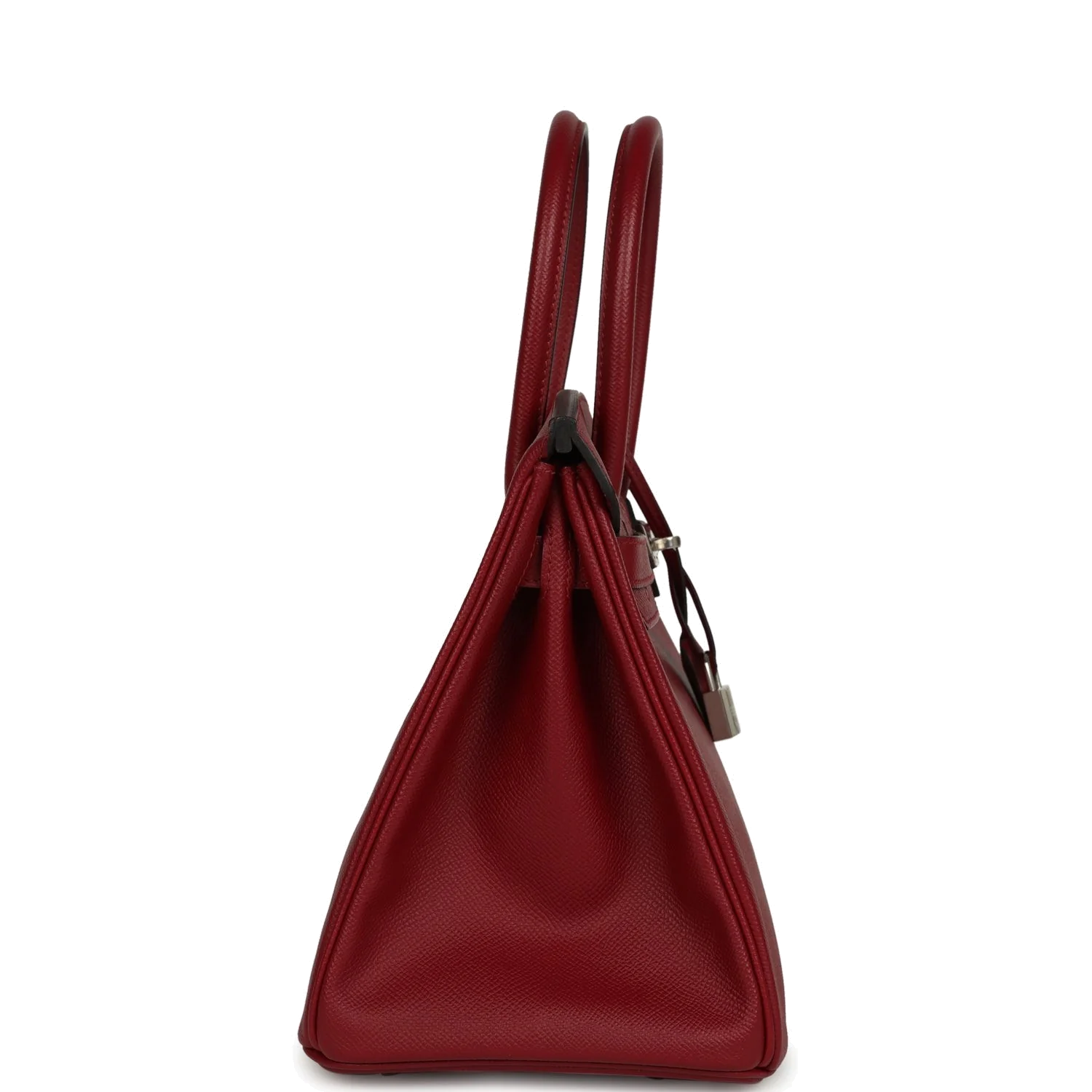Hermes Birkin 30 Rouge Grenat Epsom Palladium Hardware Красный гранат — фото 4