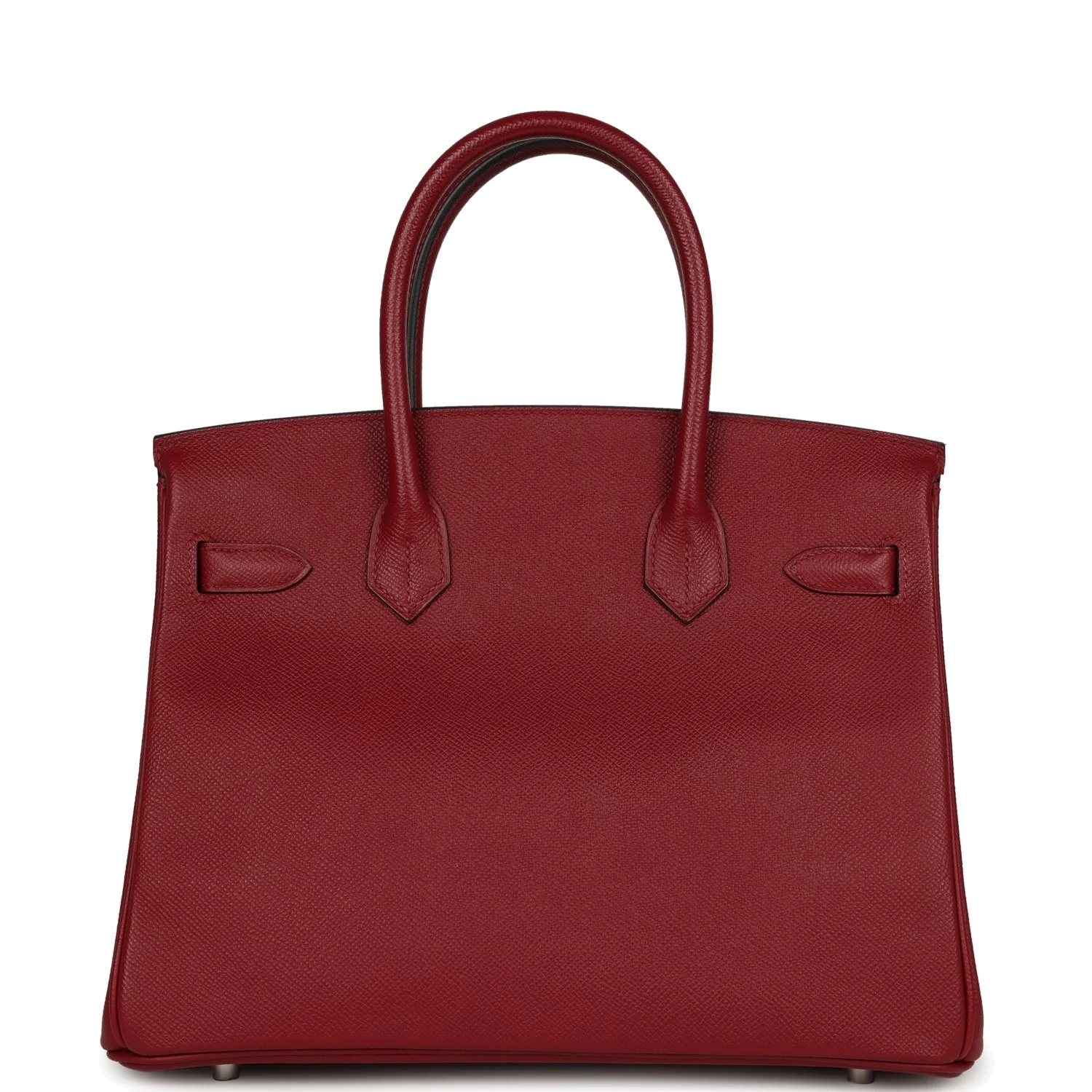 Hermes Birkin 30 Rouge Grenat Epsom Palladium Hardware Красный гранат — фото 5