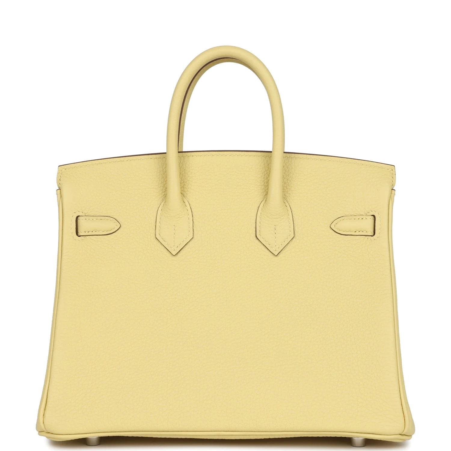 Hermes Birkin 25 Jaune Poussin Togo Palladium Hardware Желтый Пуссэн — фото 5