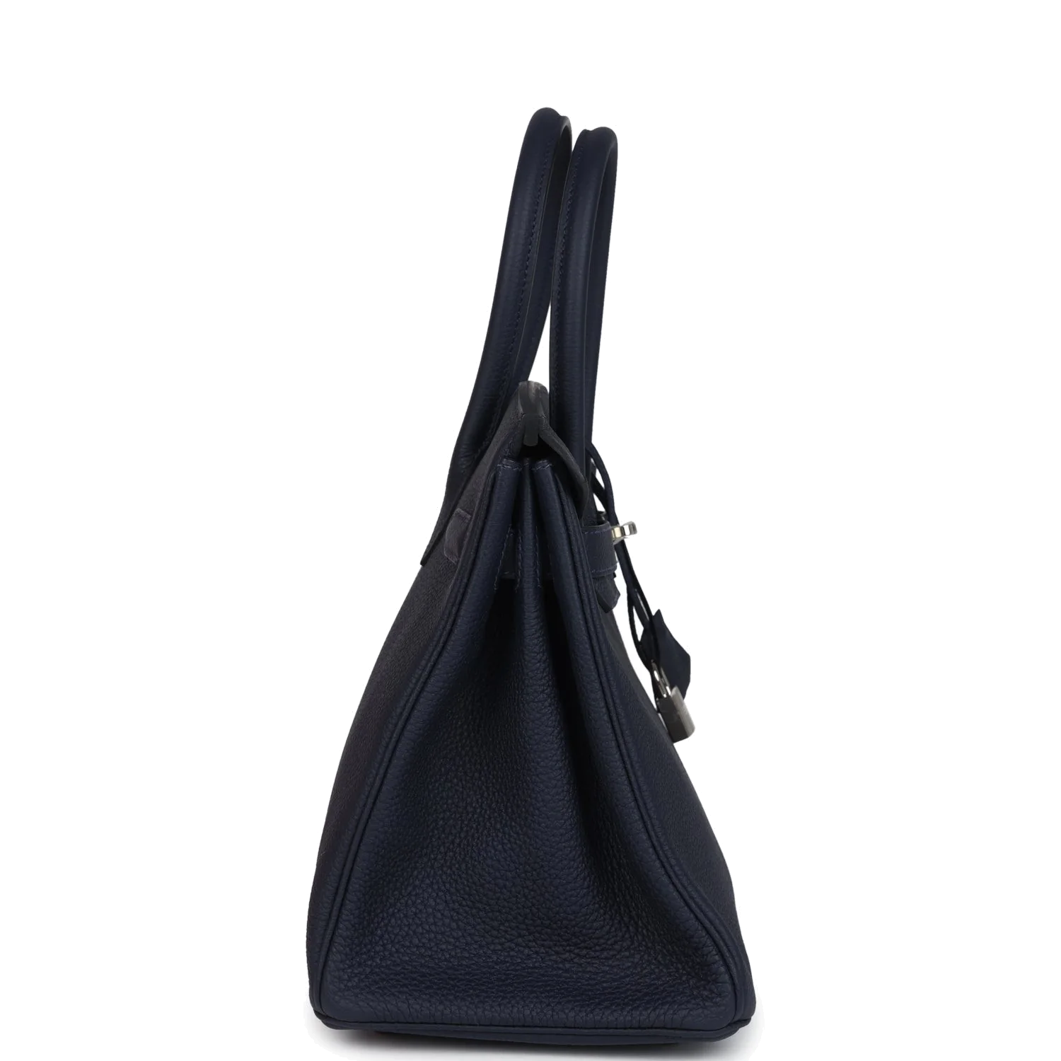 Hermes Birkin 30 Bleu Nuit Togo Palladium Hardware Синий ночной — фото 4