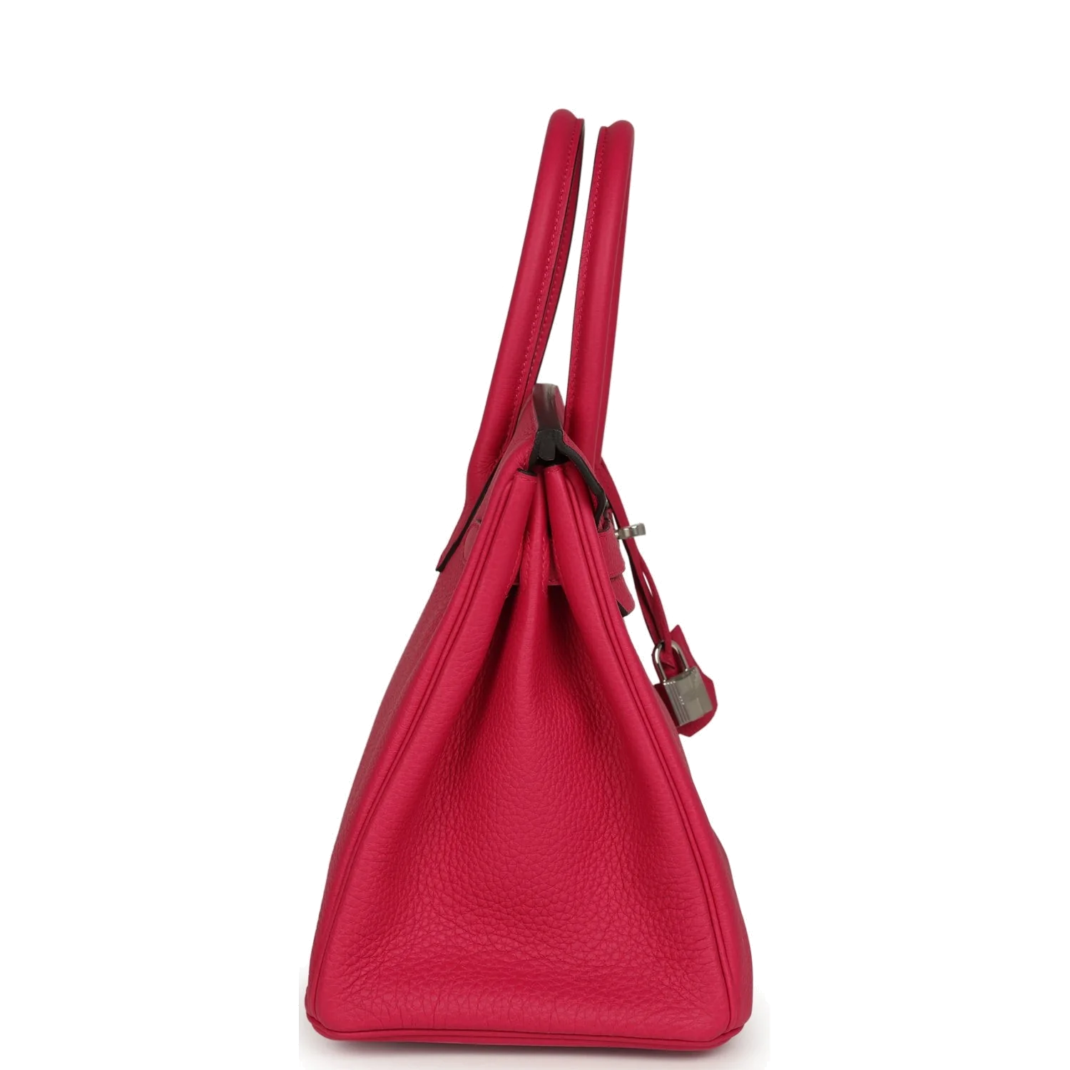 Hermes Birkin 30 Rose Extreme Togo Palladium Hardware Розовый экстрим — фото 4