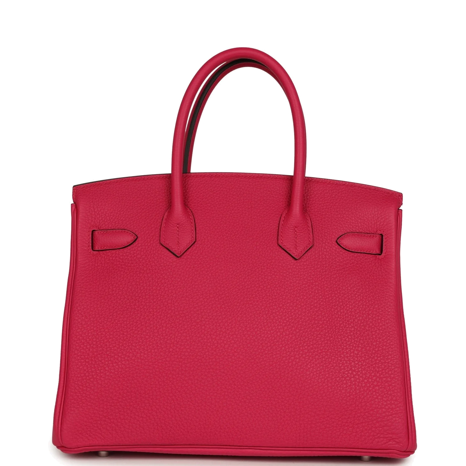 Hermes Birkin 30 Rose Extreme Togo Palladium Hardware Розовый экстрим — фото 5