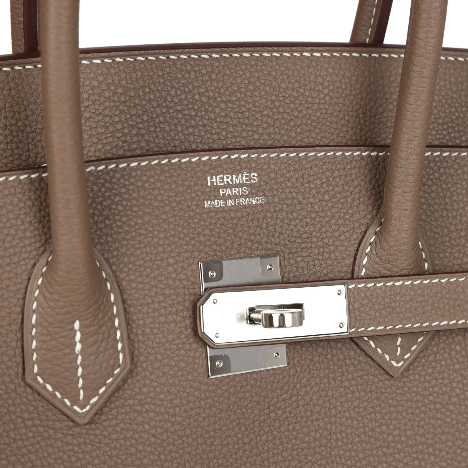 Hermes Birkin 35 Etoupe Togo Palladium Hardware Этуп Togo — фото 8