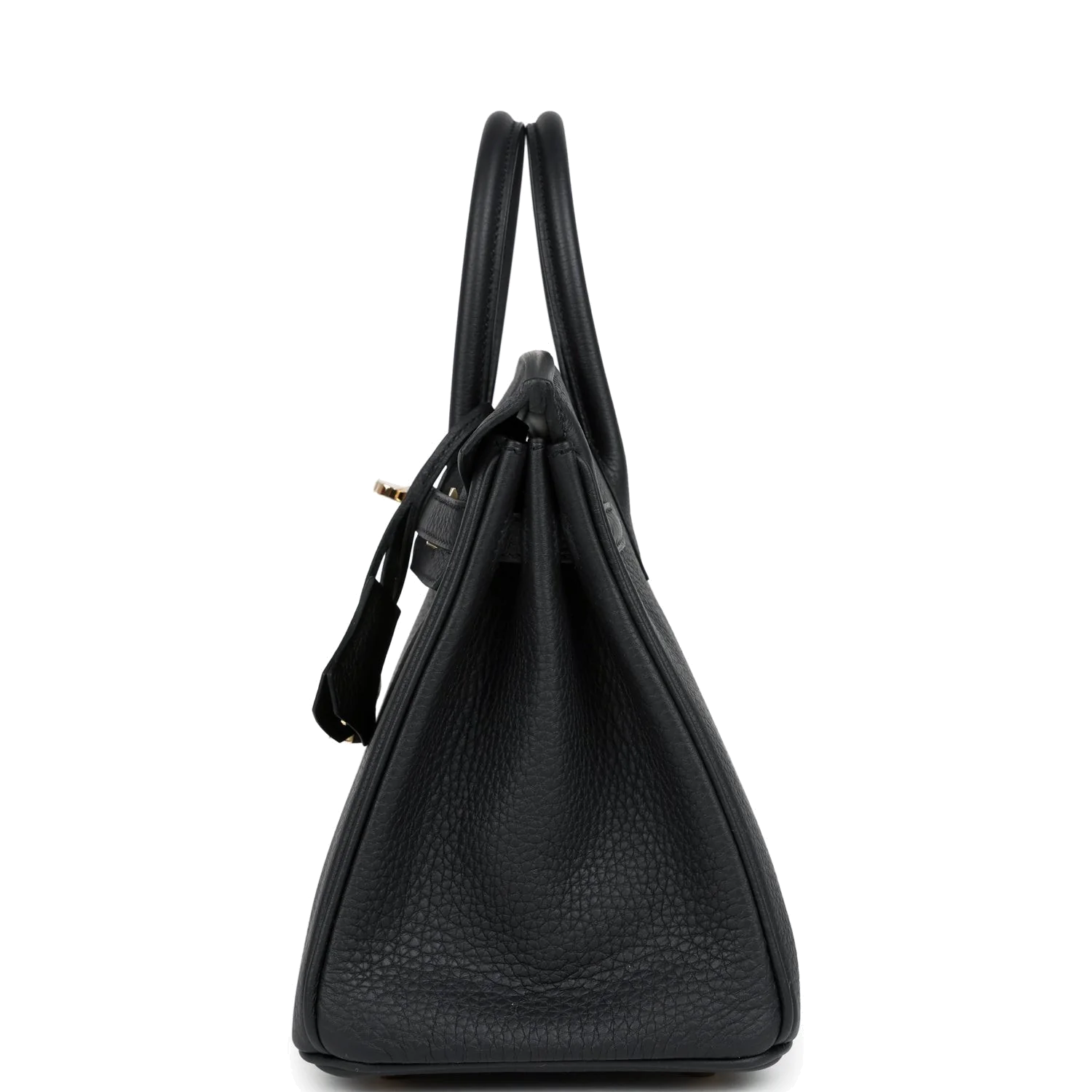 Hermes Birkin 25 Black Togo Permabrass Hardware Черный Togo — фото 4