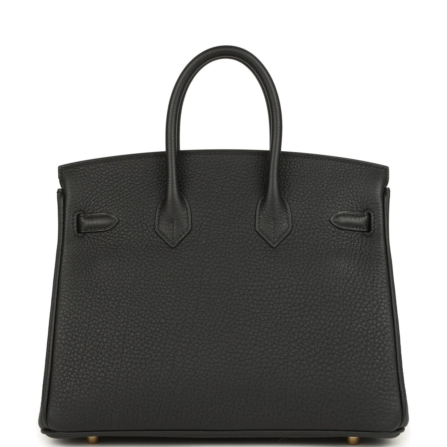 Hermes Birkin 25 Black Togo Permabrass Hardware Черный Togo — фото 5