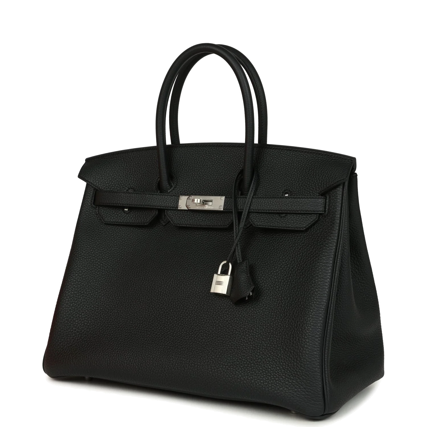 Hermes Birkin 35 Black Togo Brushed Palladium Hardware Черный Togo — фото 6