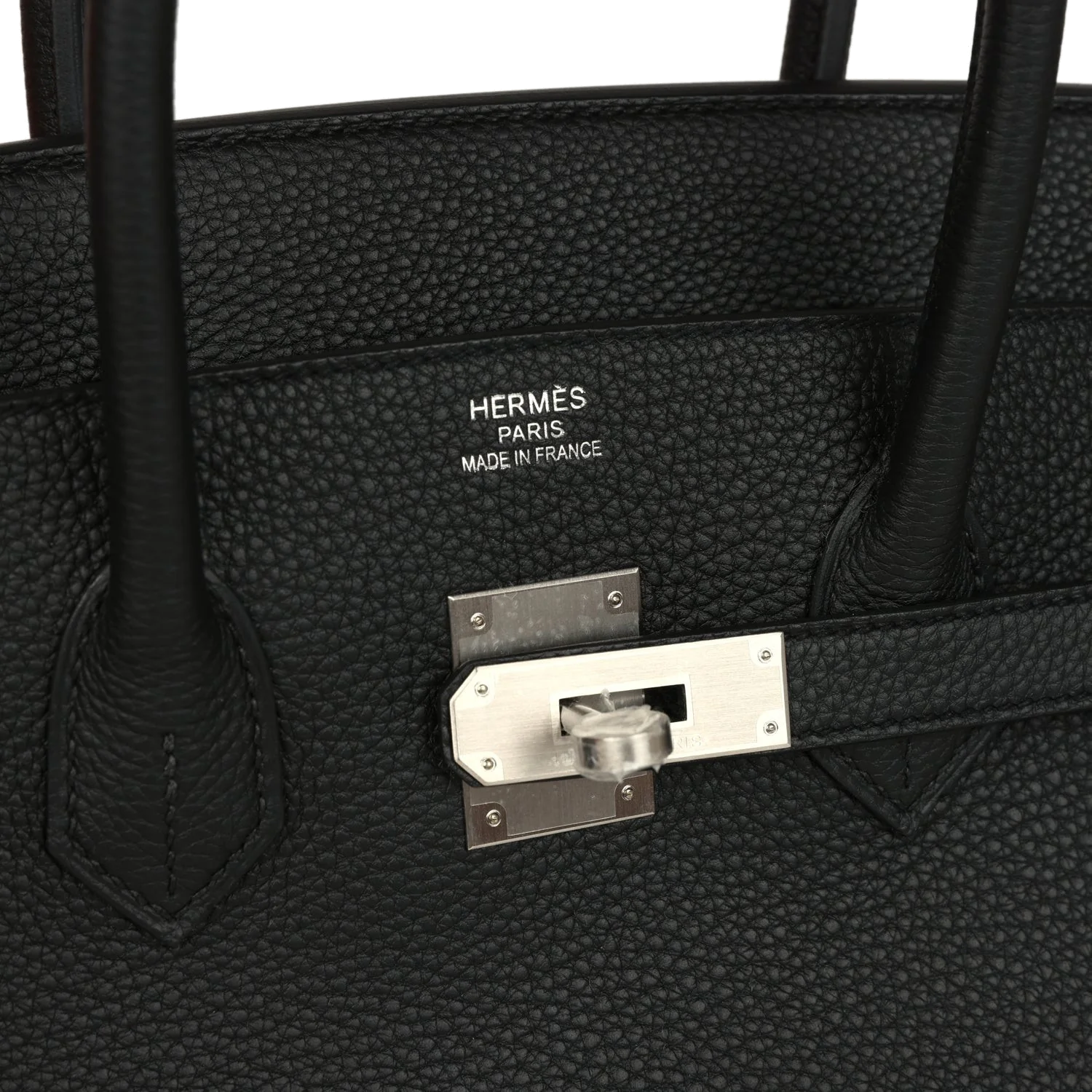 Hermes Birkin 35 Black Togo Brushed Palladium Hardware Черный Togo — фото 8