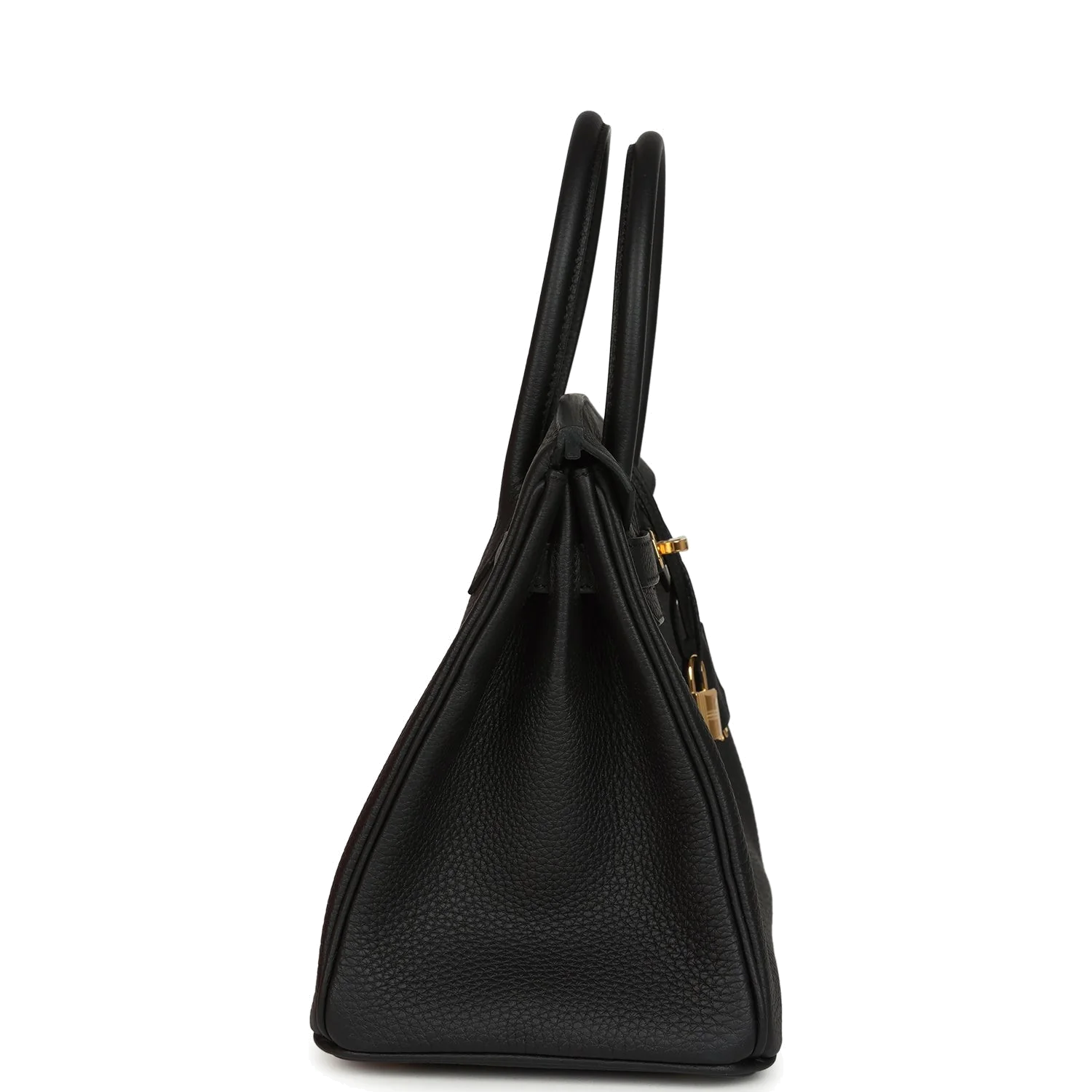 Hermes Birkin 30 Black Togo Gold Hardware Черный Togo — фото 4