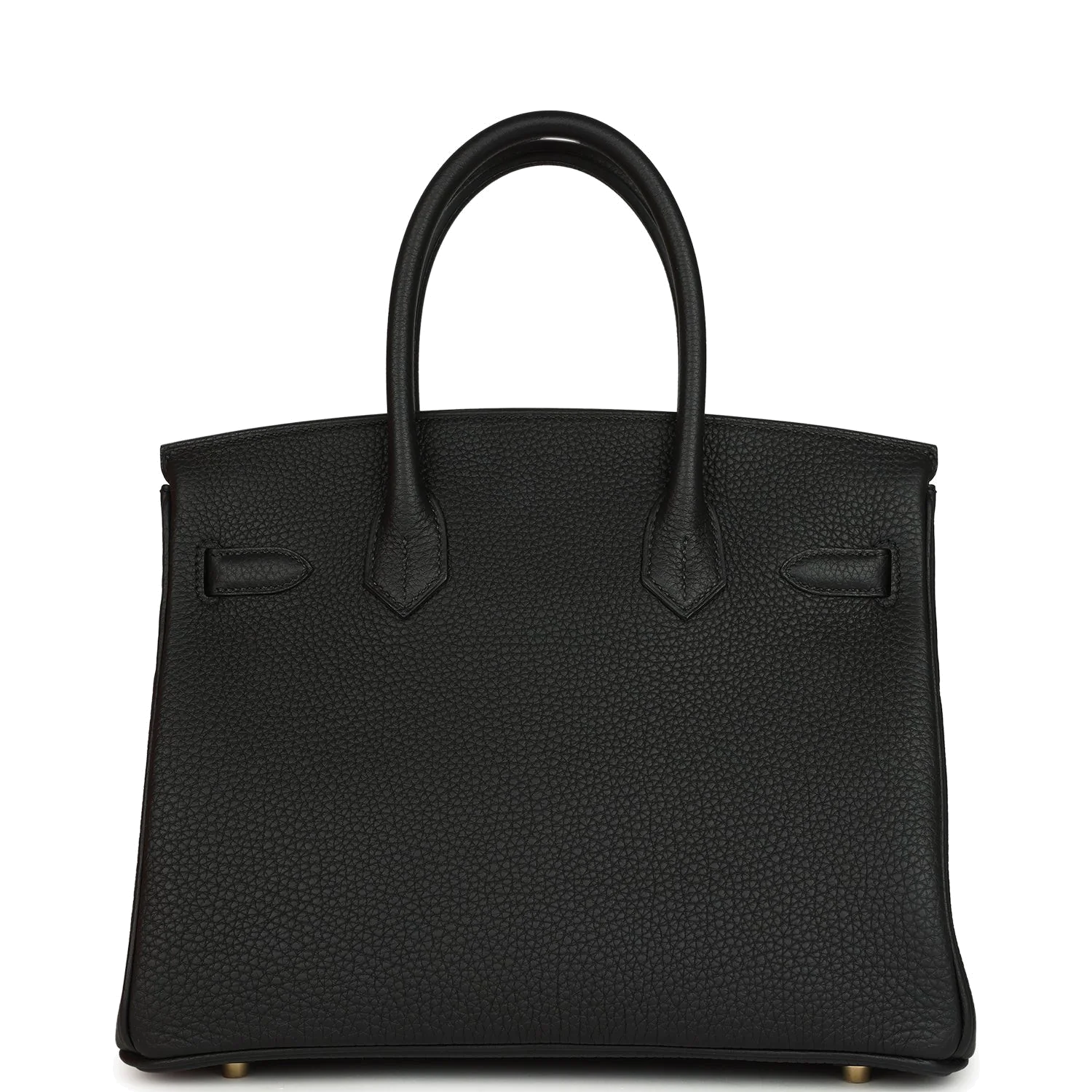 Hermes Birkin 30 Black Togo Gold Hardware Черный Togo — фото 5