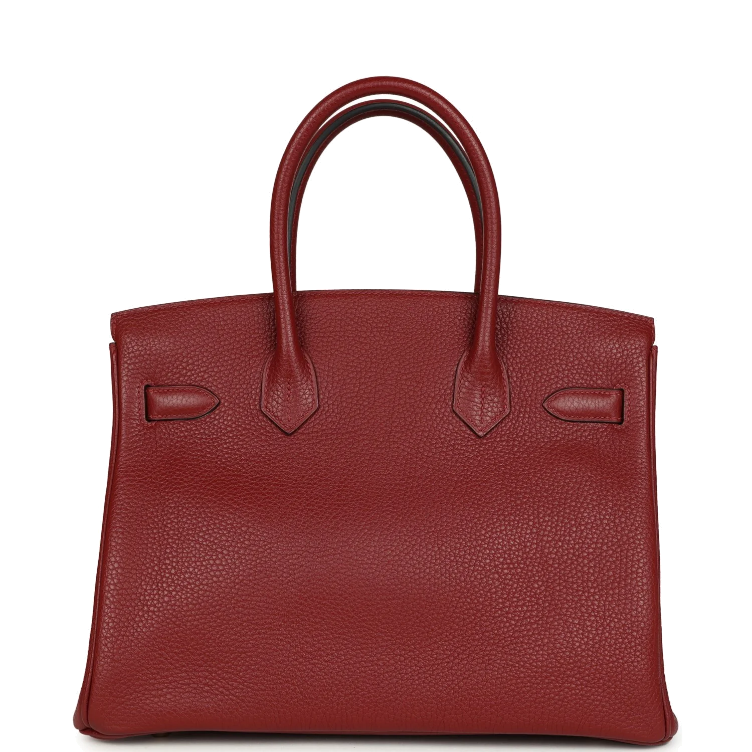 Hermes Birkin 30 Rouge H Togo Gold Hardware Красный — фото 5