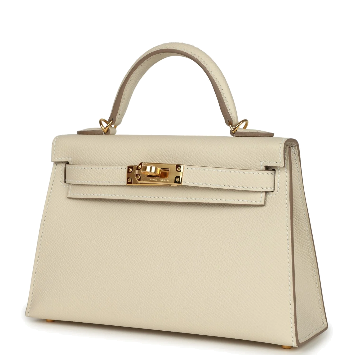 Hermes Kelly Sellier 20 Craie Epsom Gold Hardware — фото 4