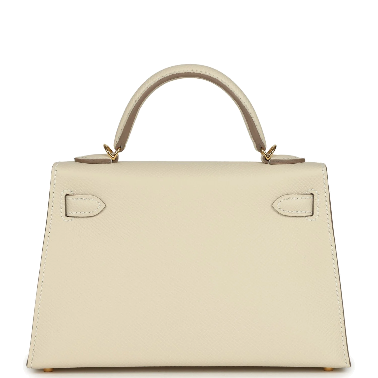 Hermes Kelly Sellier 20 Craie Epsom Gold Hardware — фото 6