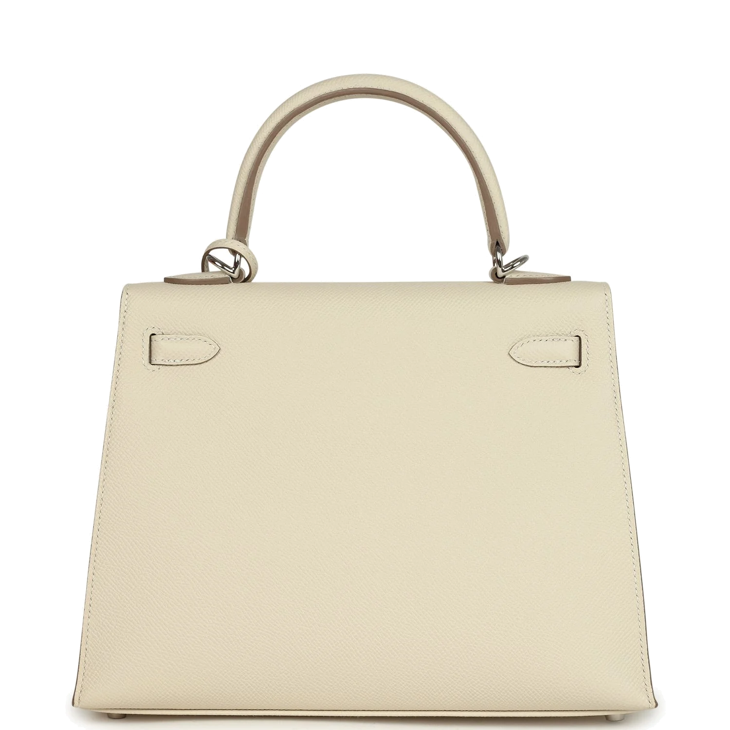 Hermes Kelly Sellier 25 Craie Epsom Electrum Hardware — фото 5