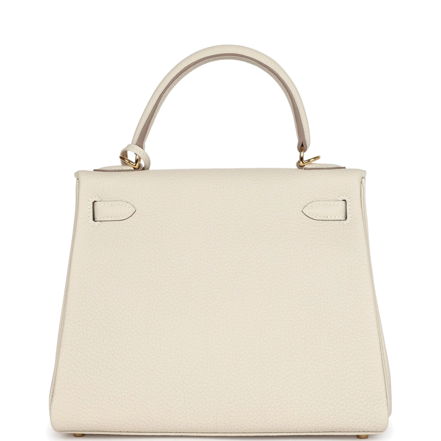 Hermes Kelly Retourne 25 Craie Togo Gold Hardware — фото 6