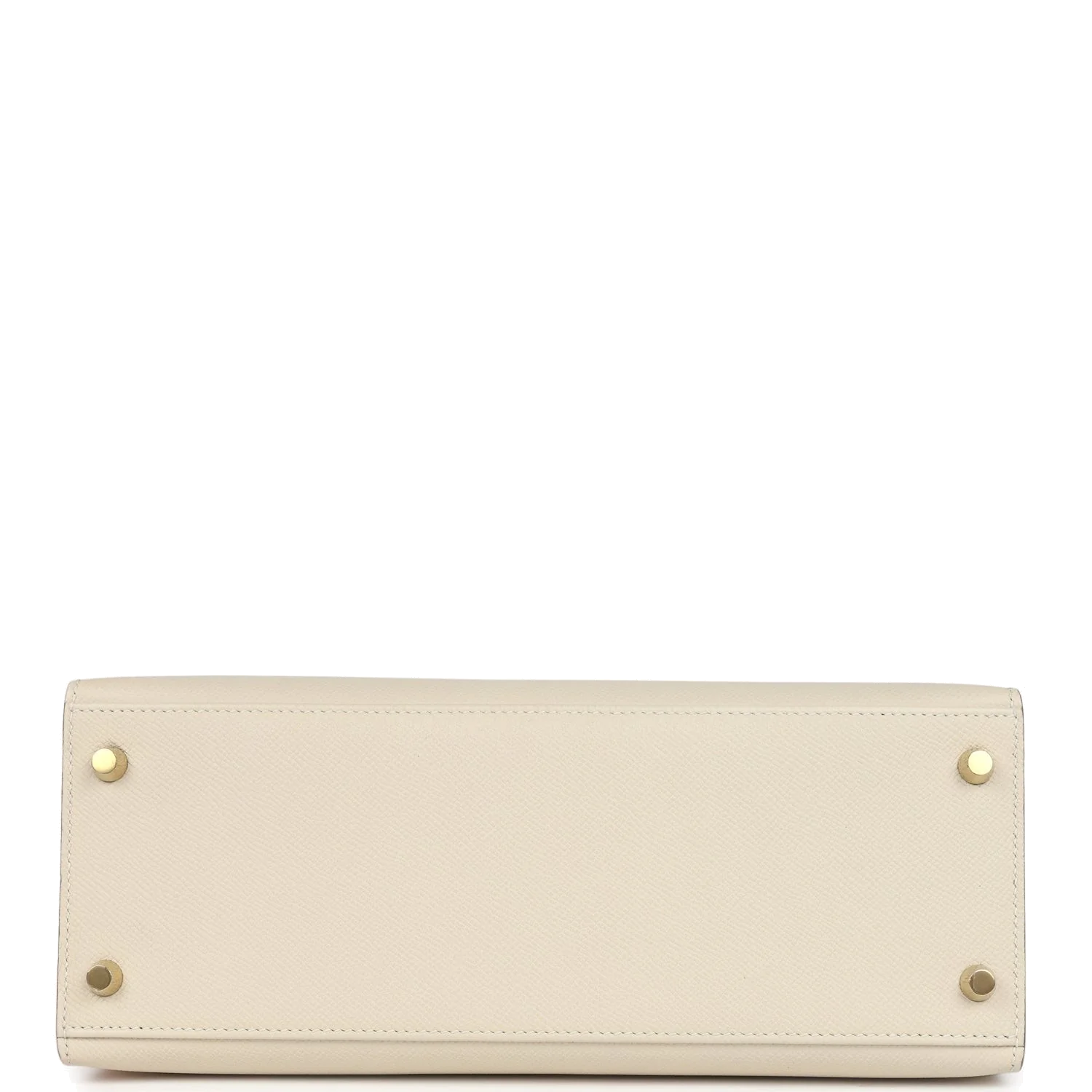 Hermes Kelly Sellier 28 Craie Epsom Gold Hardware — фото 7