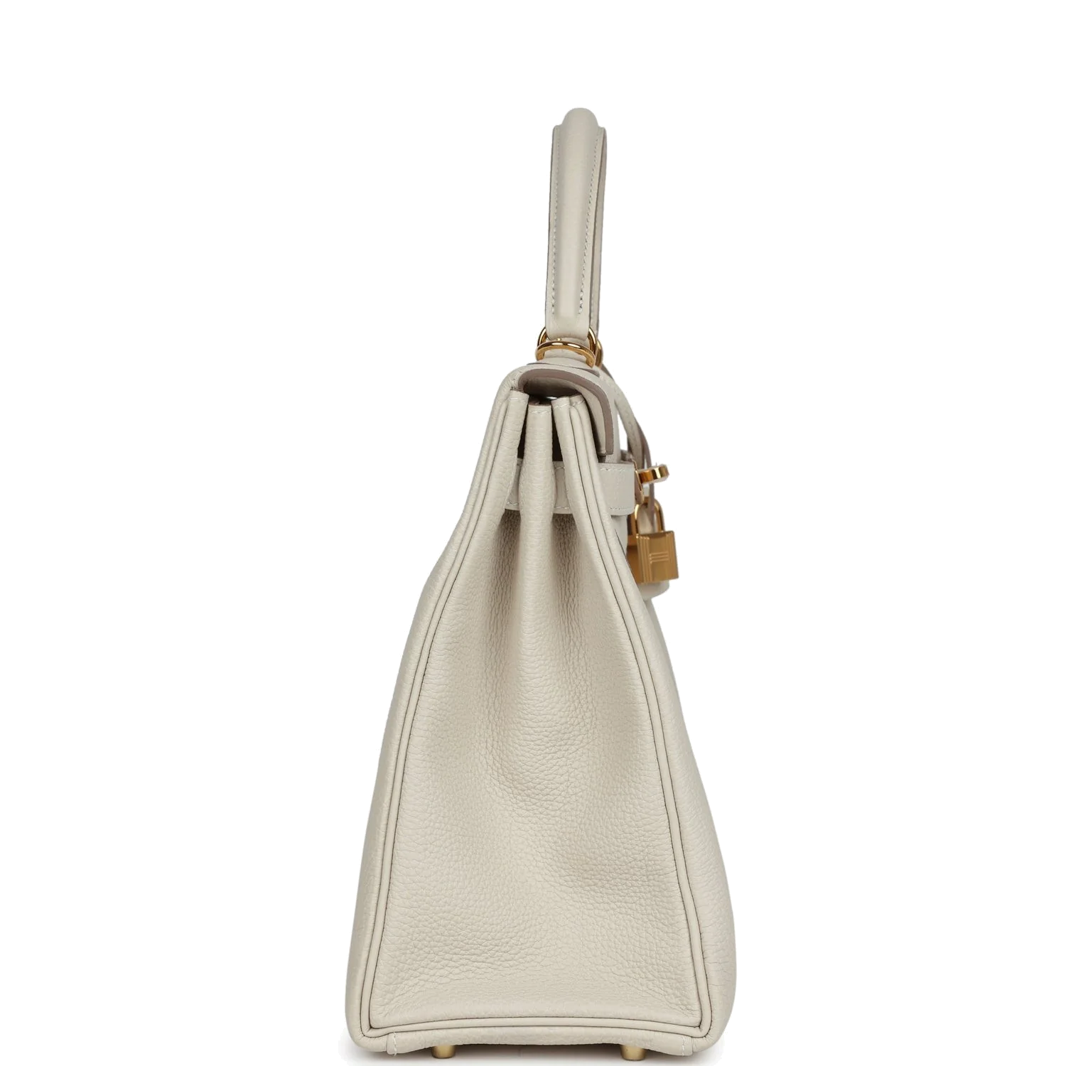 Hermes Kelly Retourne 32 Craie Togo Gold Hardware — фото 4