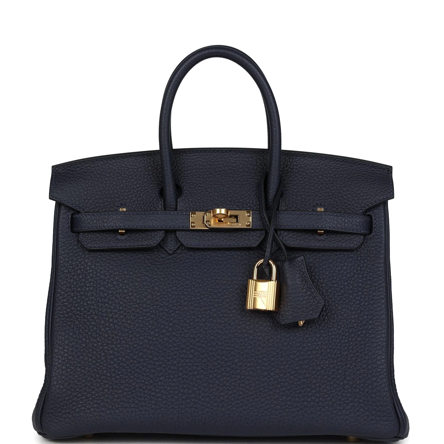Hermes Birkin 25 Bleu Nuit Togo Gold Hardware Синий ночной — фото 2