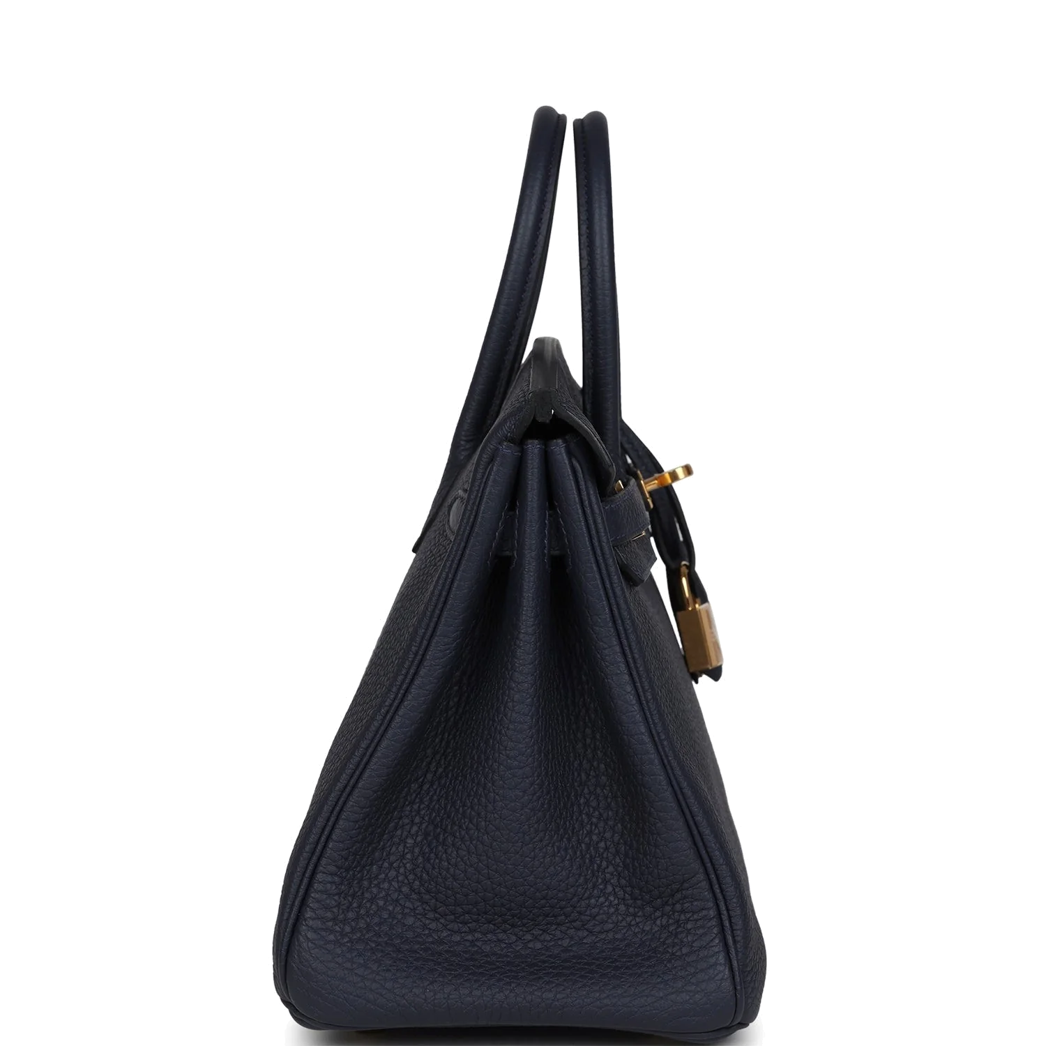 Hermes Birkin 25 Bleu Nuit Togo Gold Hardware Синий ночной — фото 5