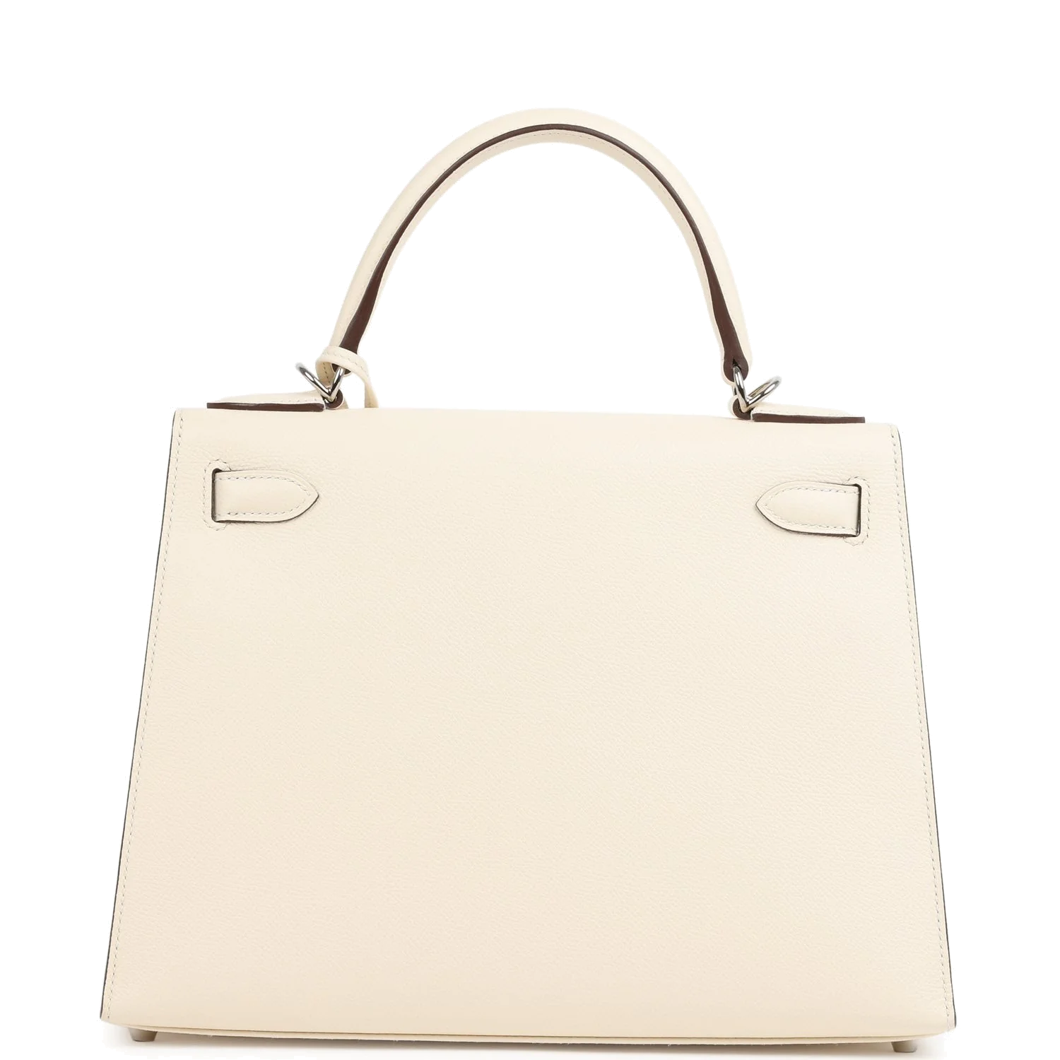 Hermes Kelly Sellier 28 Sellier Nata Verso Epsom Palladium Hardware — фото 5