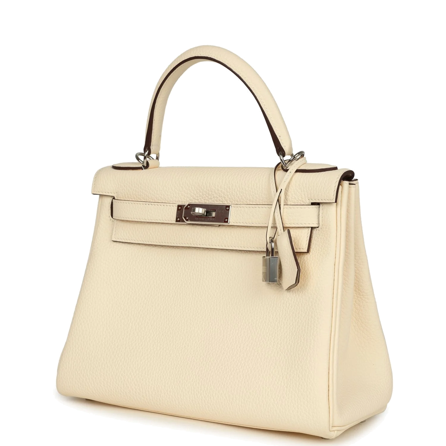 Hermes Kelly Retourne 28 Nata Clemence Palladium Hardware — фото 6