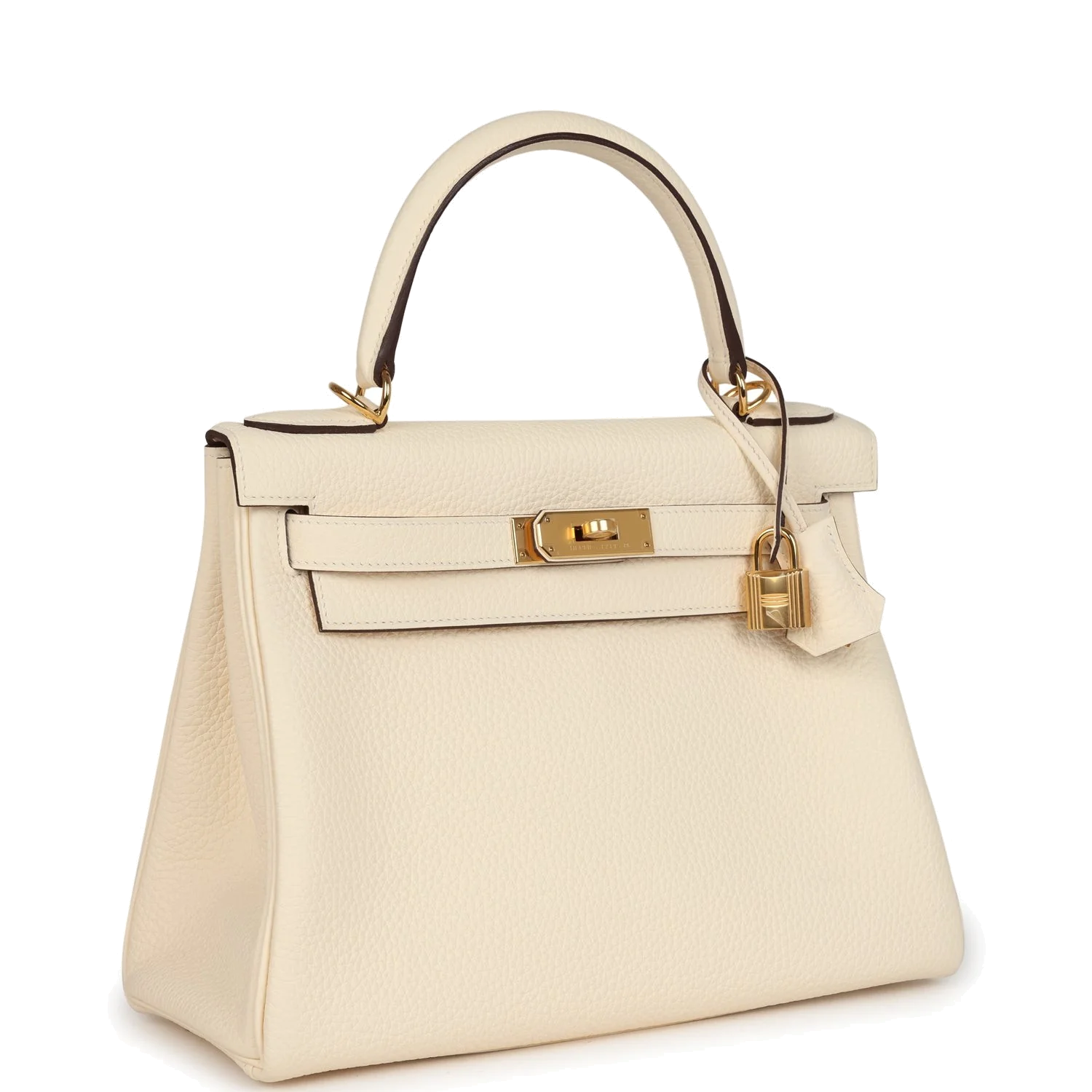 Hermes Kelly Retourne 28 Nata Clemence Gold Hardware — фото 3