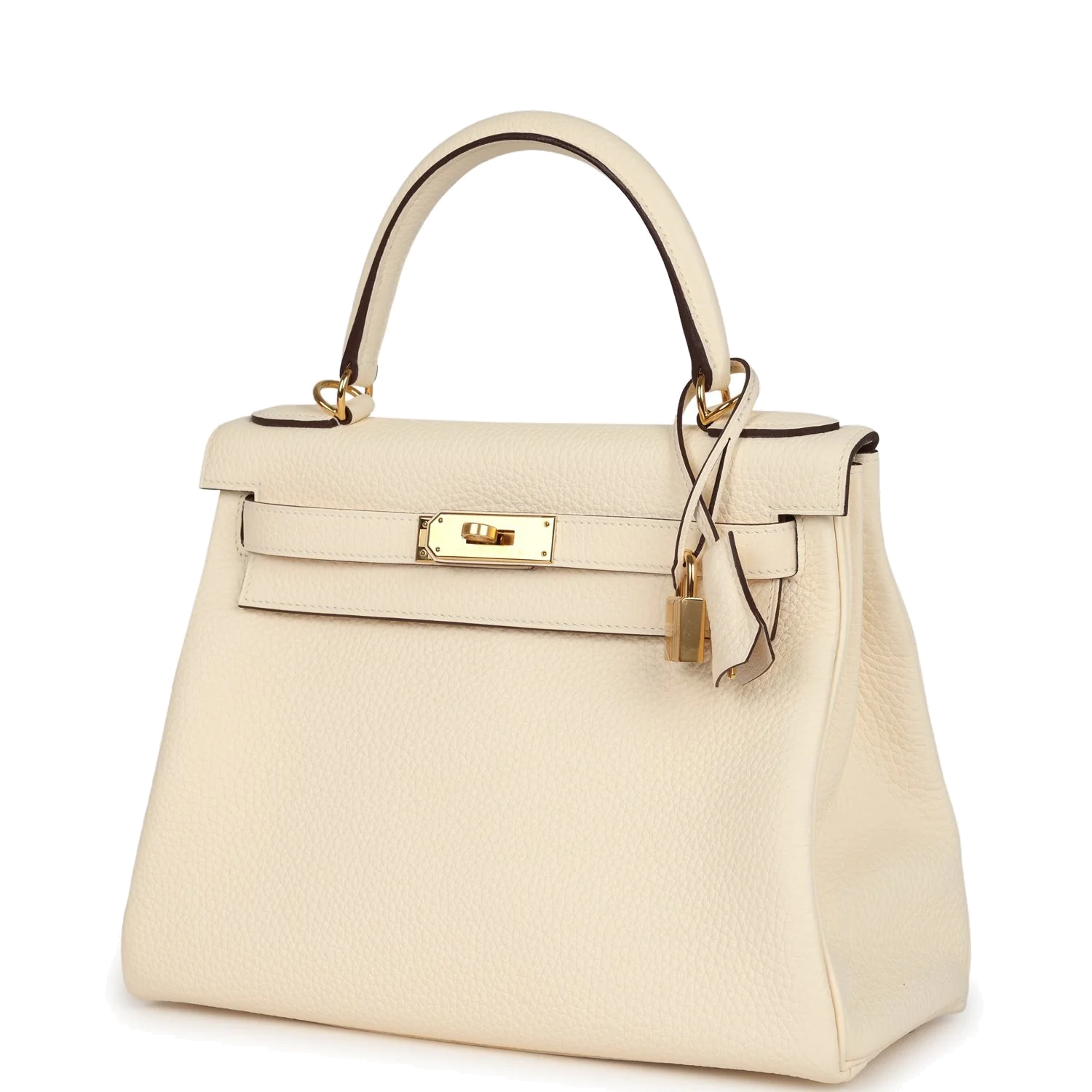 Hermes Kelly Retourne 28 Nata Clemence Gold Hardware — фото 6