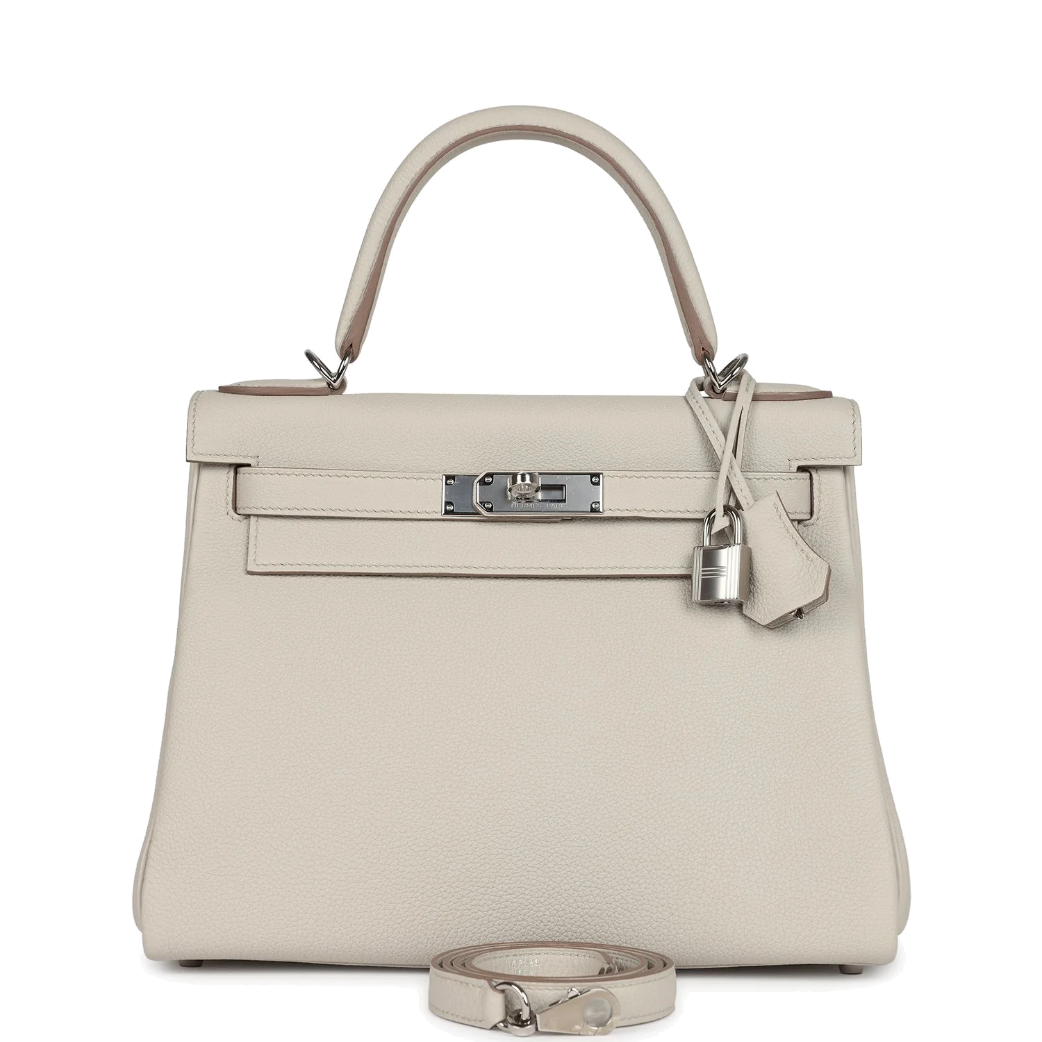 Hermes Kelly Retourne 28 Beton Togo Palladium Hardware — фото 2