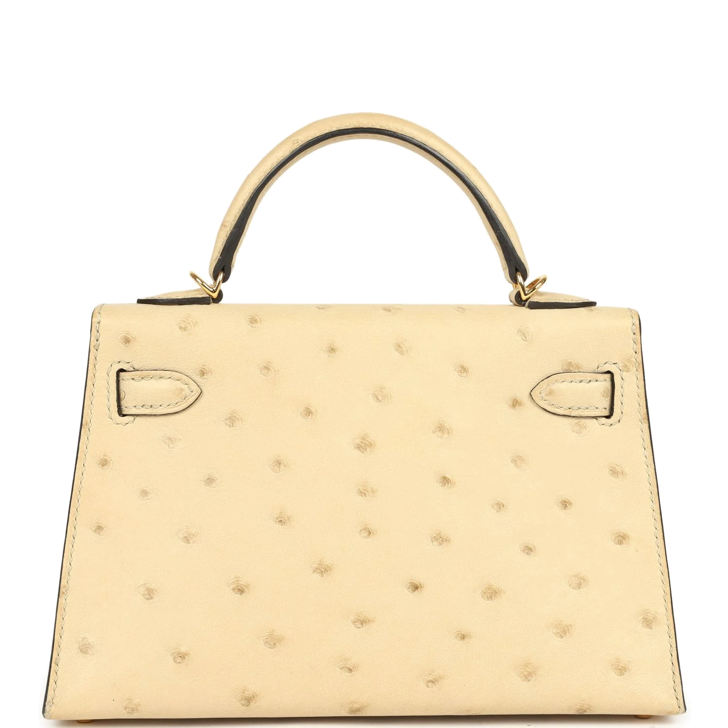 Hermes Kelly Sellier 20 Parchemin Ostrich Gold Hardware — фото 5