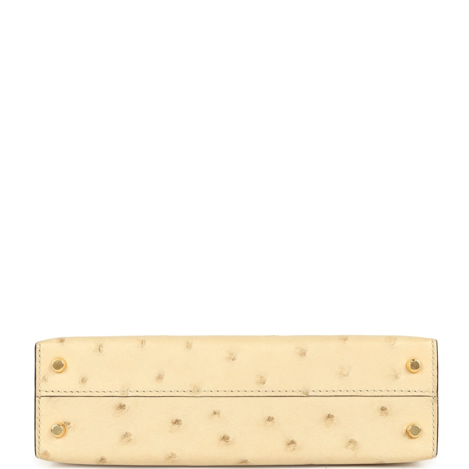 Hermes Kelly Sellier 20 Parchemin Ostrich Gold Hardware — фото 7