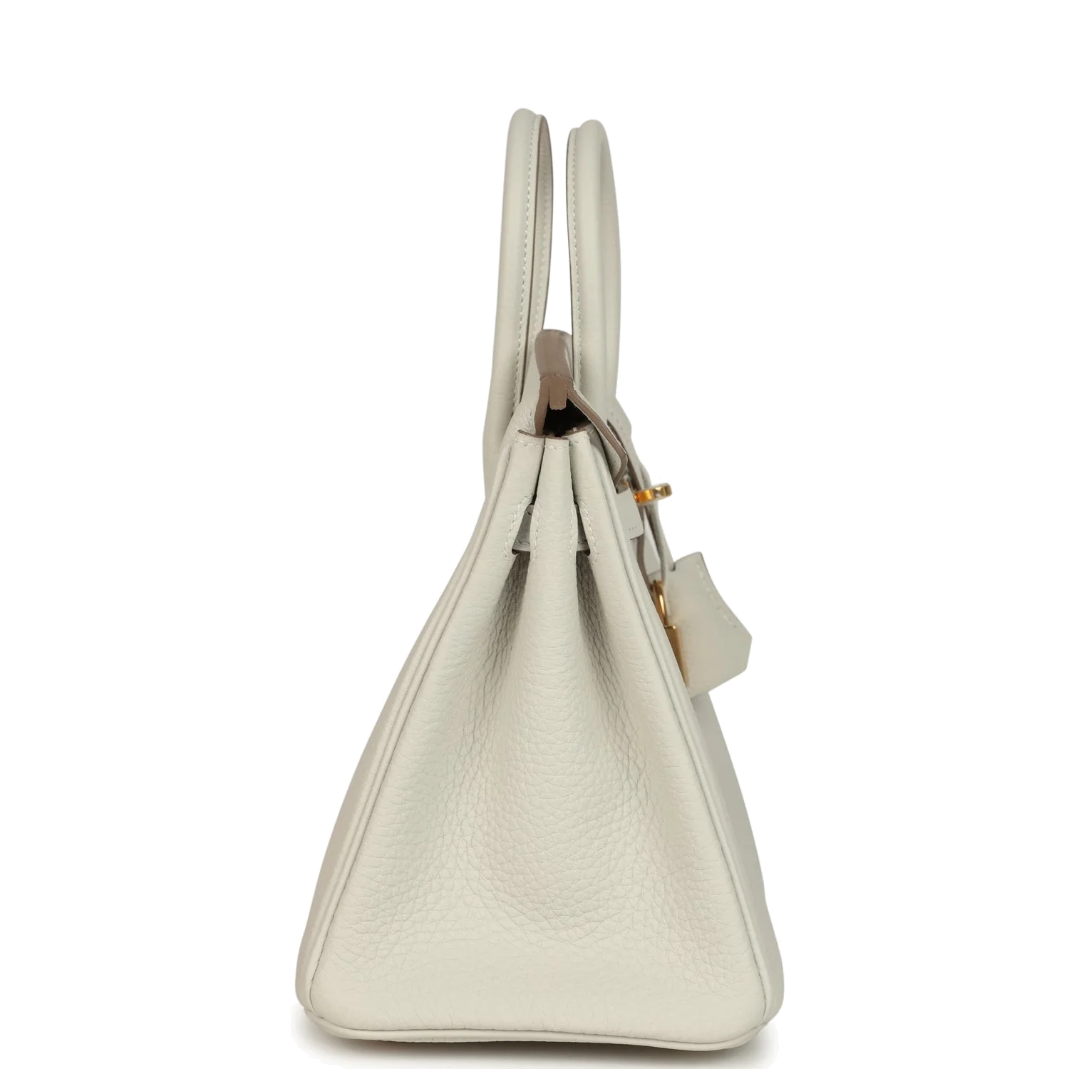 Hermes Birkin 25 Gris Pale Togo Gold Hardware Серый бледный — фото 4