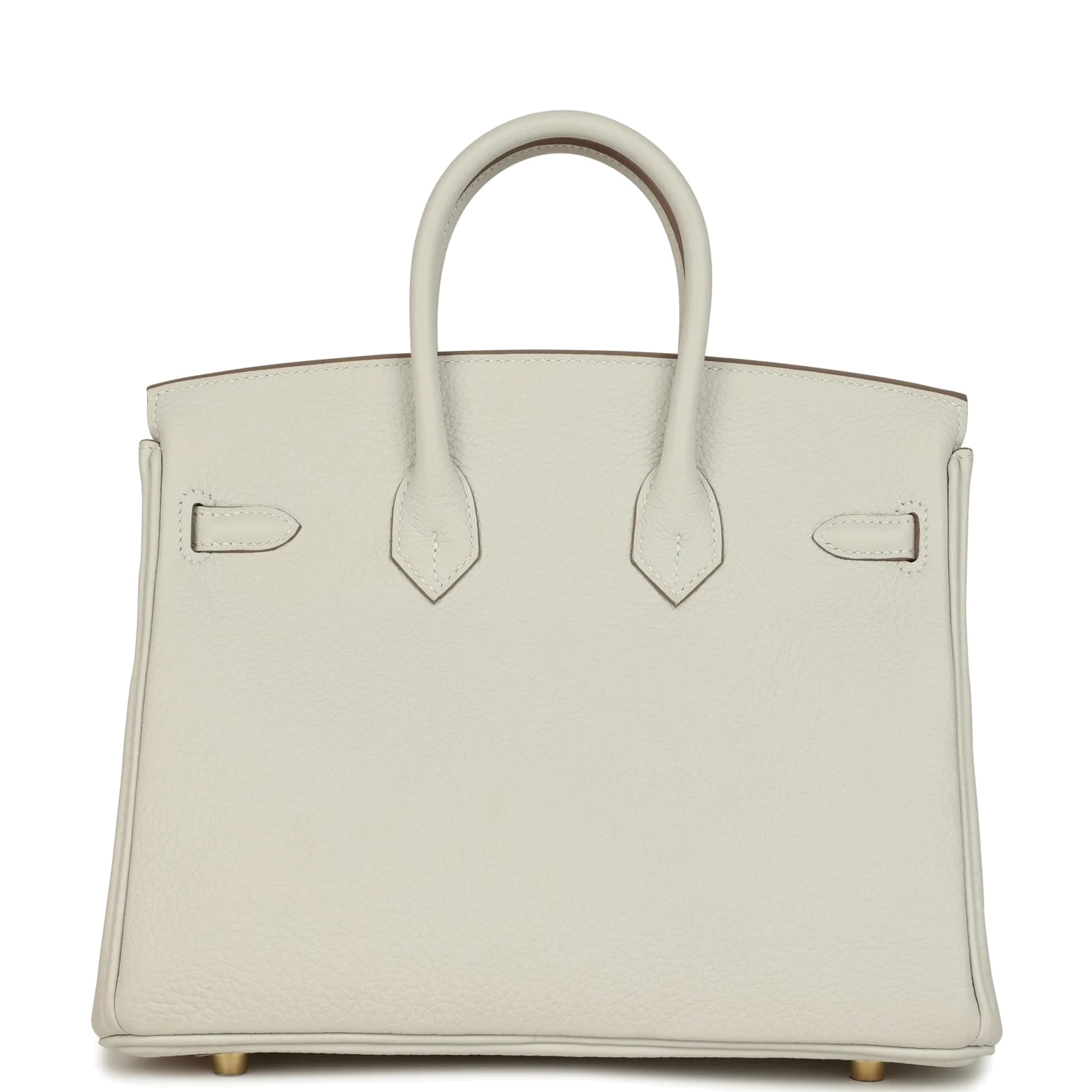 Hermes Birkin 25 Gris Pale Togo Gold Hardware Серый бледный — фото 5