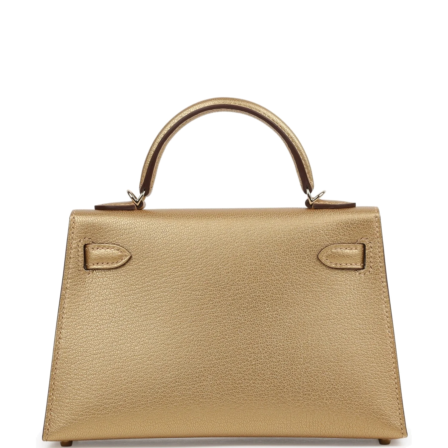 Hermes Kelly Sellier 20 Dore Chevre Chamkilight Permabrass Hardware — фото 5