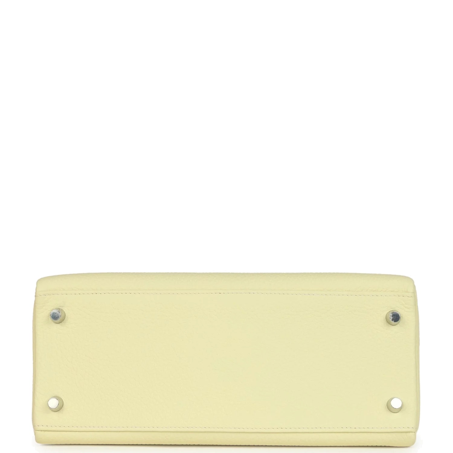 Hermes Kelly Retourne 28 Jaune Milton Clemence Palladium Hardware — фото 7