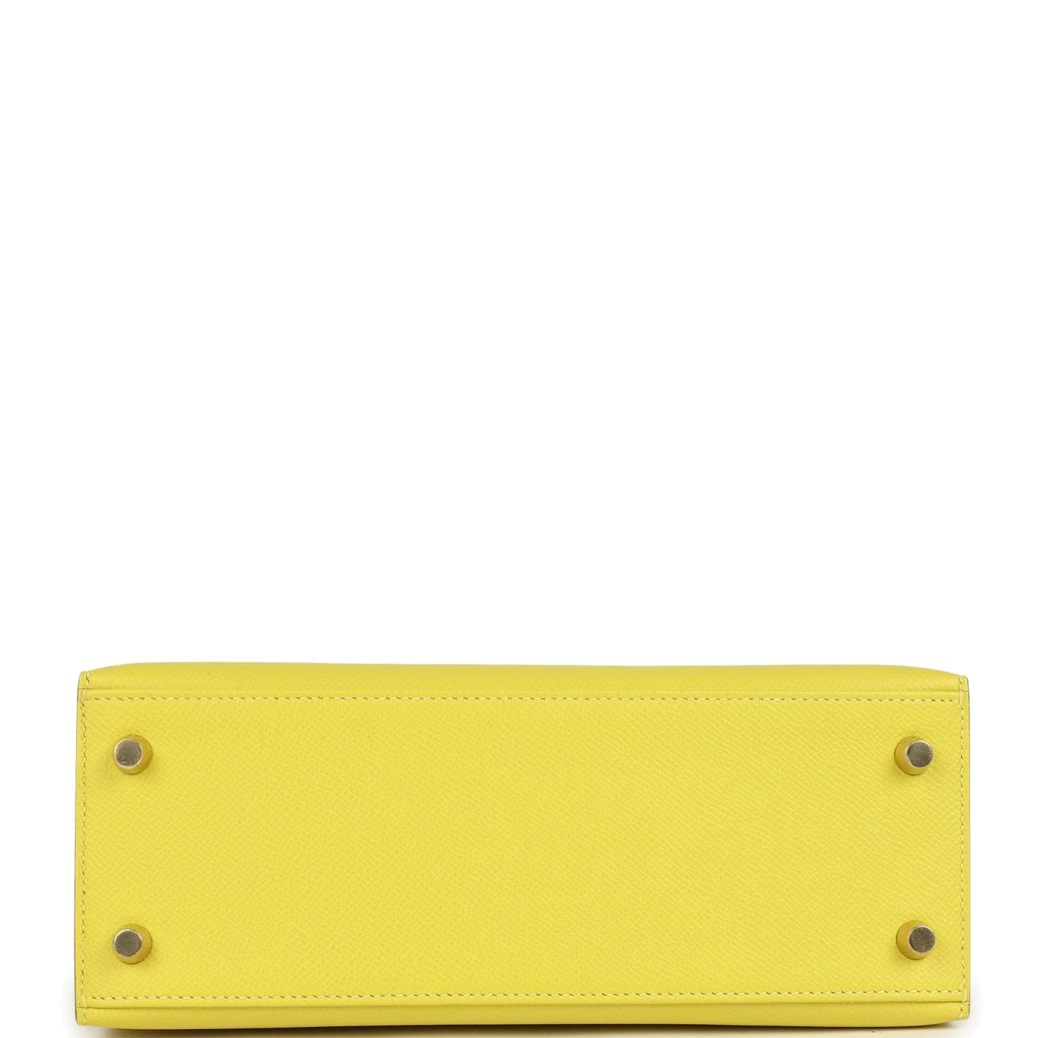 Hermes Kelly Sellier 25 Lime Epsom Gold Hardware — фото 7