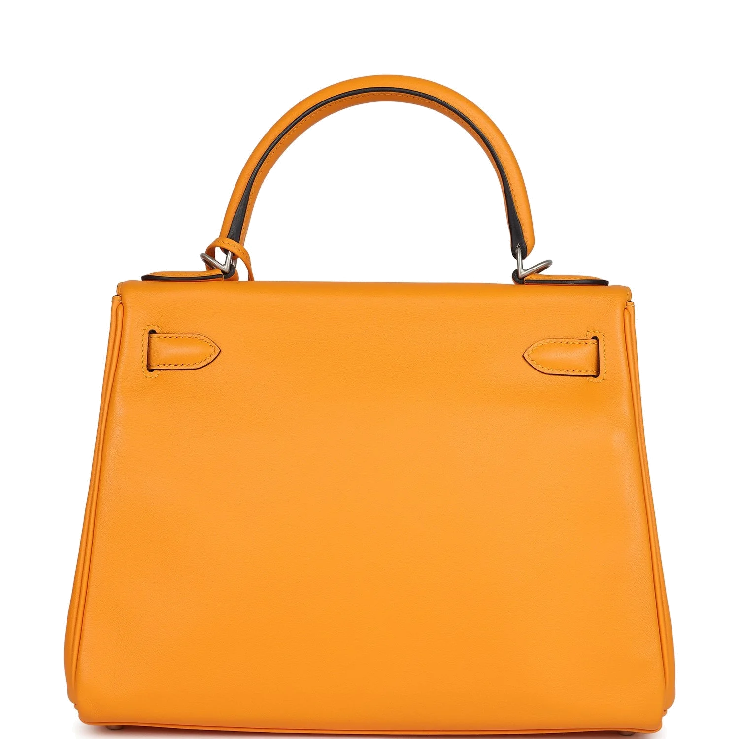 Hermes Special Order (HSS) Kelly Retourne 28 Jaune D'Or Swift Brushed Palladium Hardware — фото 5
