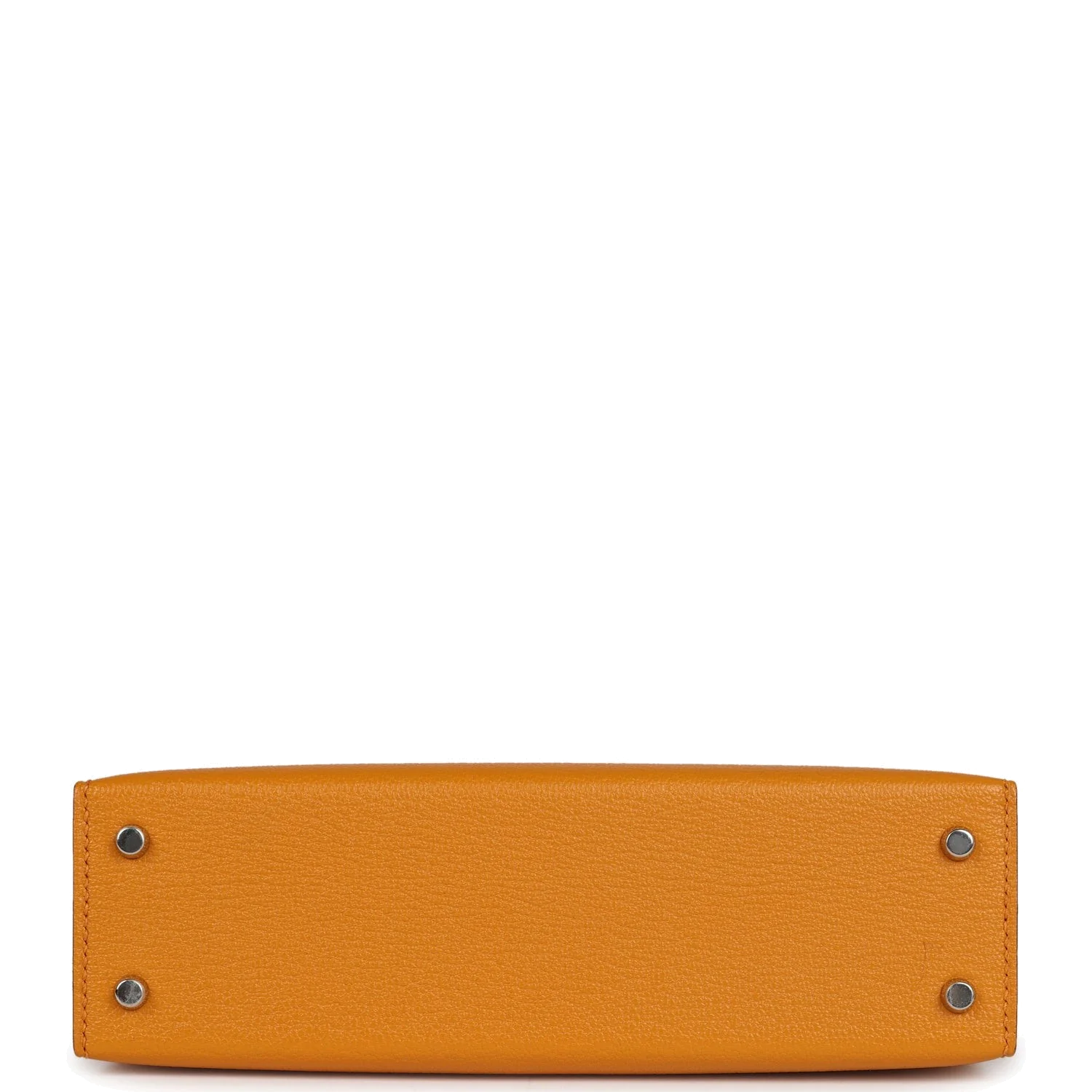 Hermes Kelly Sellier 20 Moutarde Chevre Palladium Hardware — фото 7