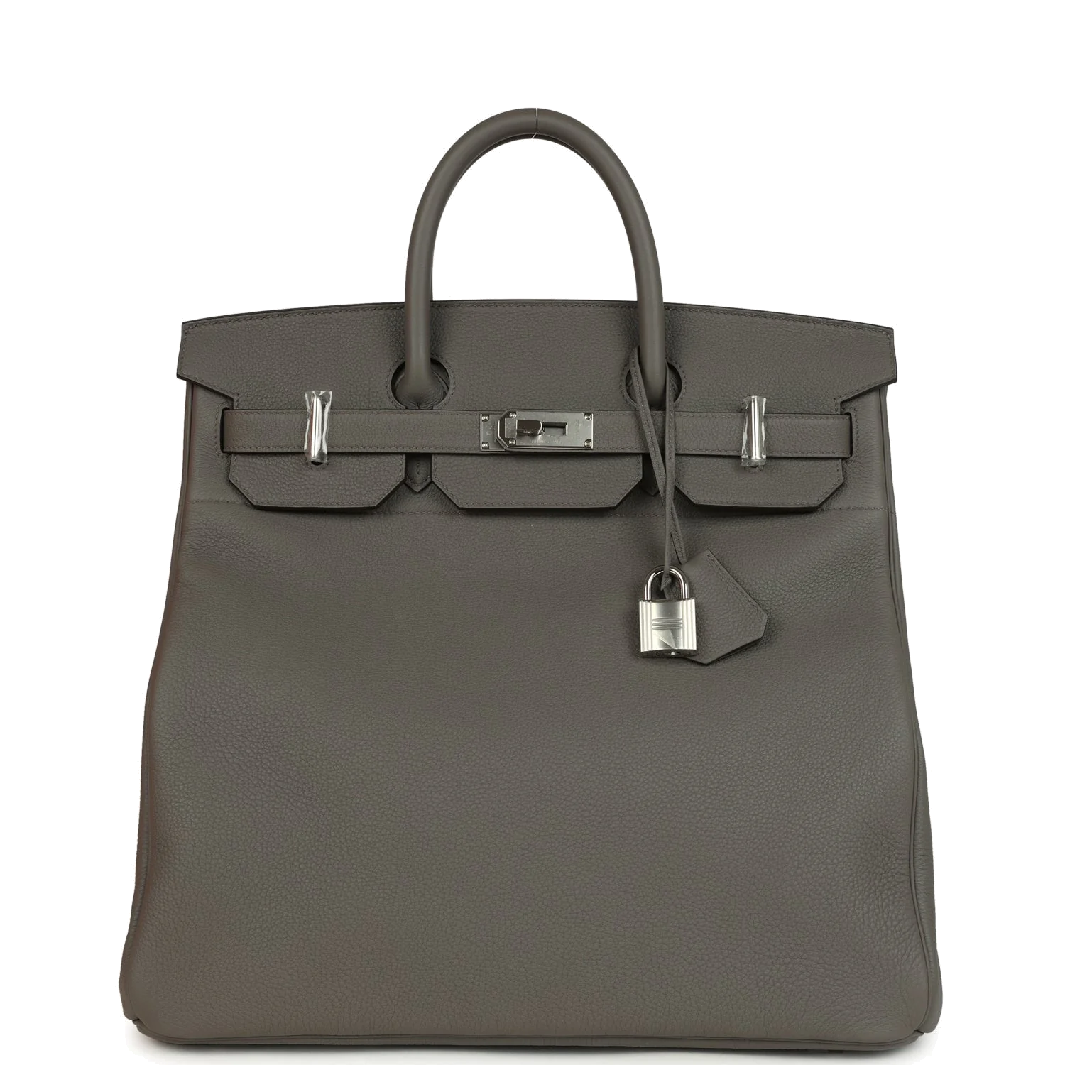 Hermes HAC Birkin 40 Etain Togo Palladium Hardware Этэн Togo — фото 2