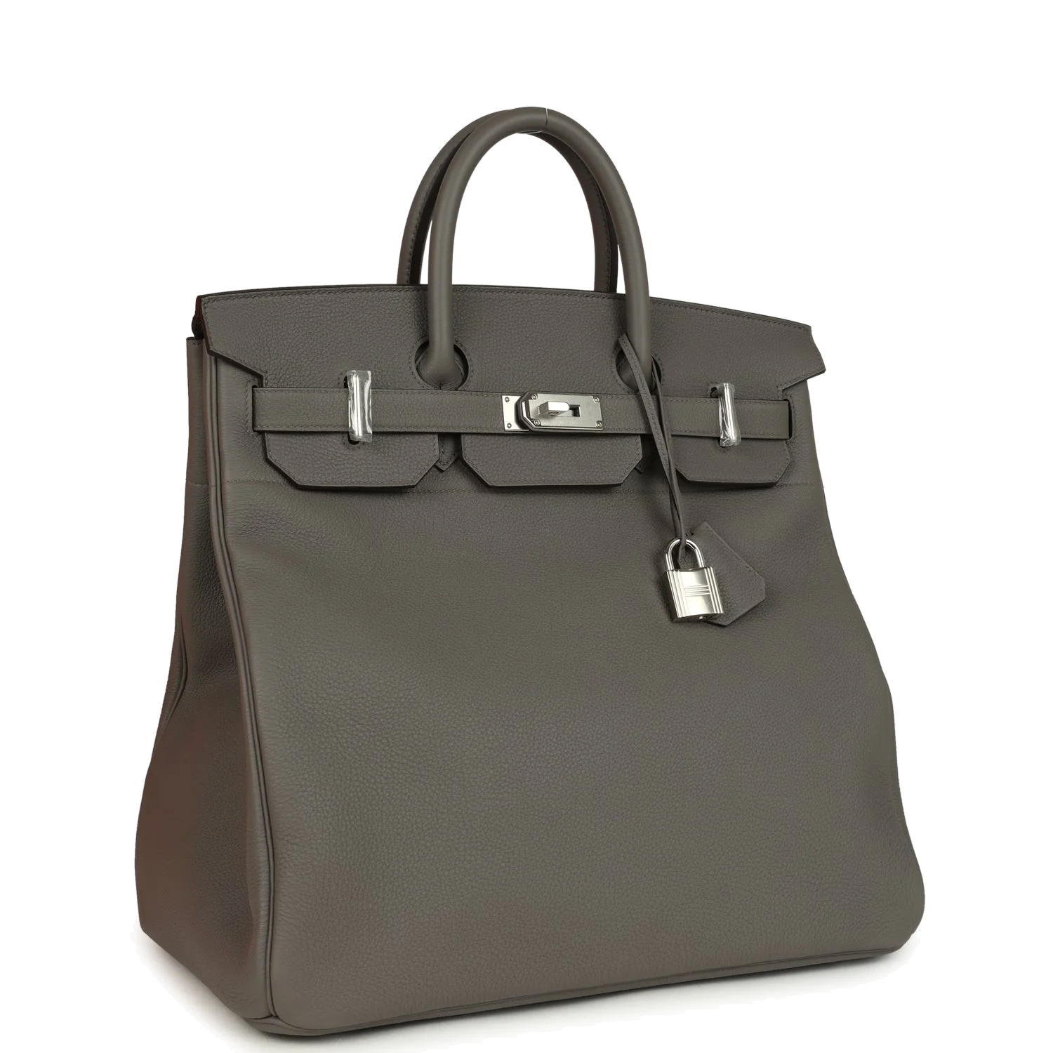 Hermes HAC Birkin 40 Etain Togo Palladium Hardware Этэн Togo — фото 3