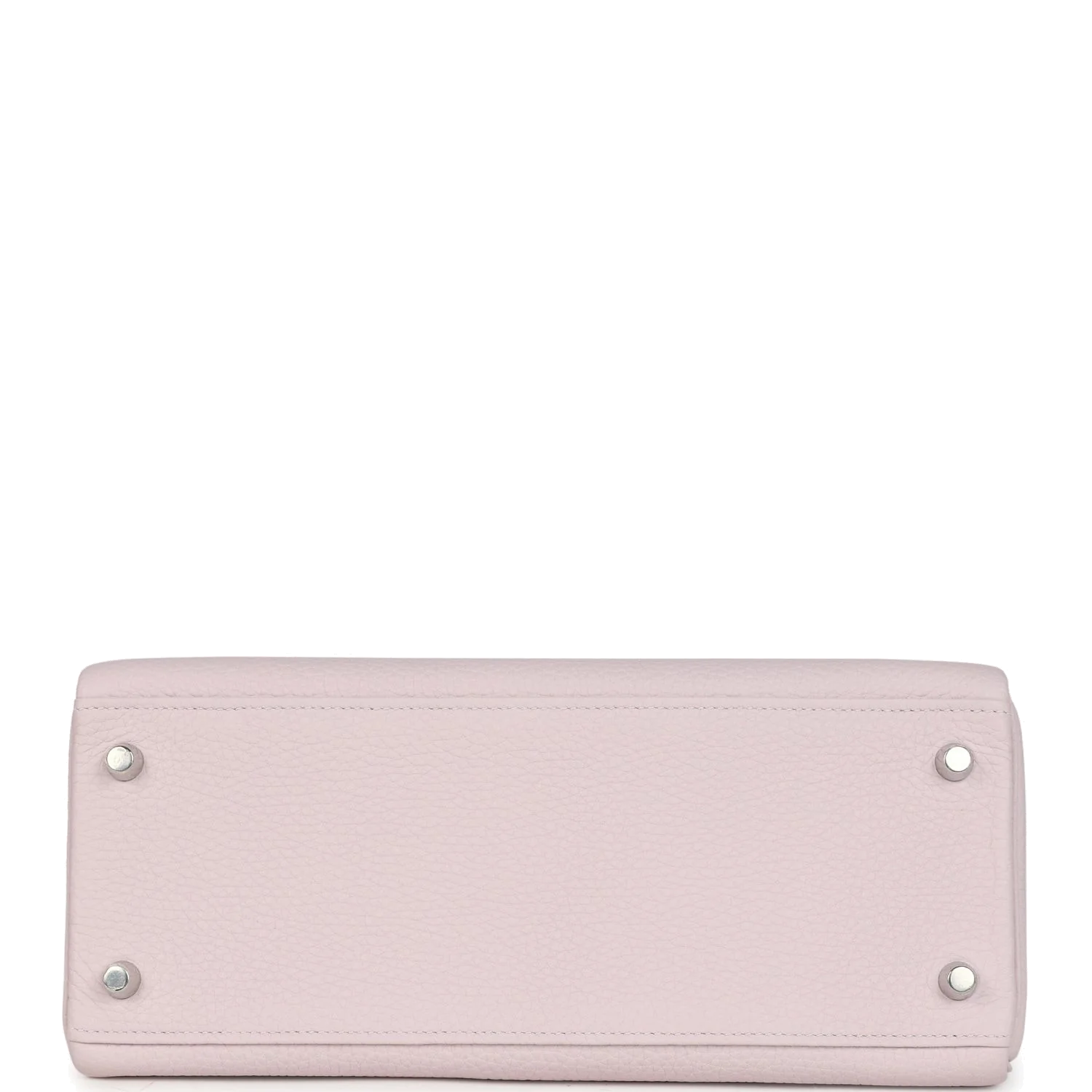 Hermes Kelly Retourne 28 Mauve Pale Clemence Palladium Hardware — фото 7