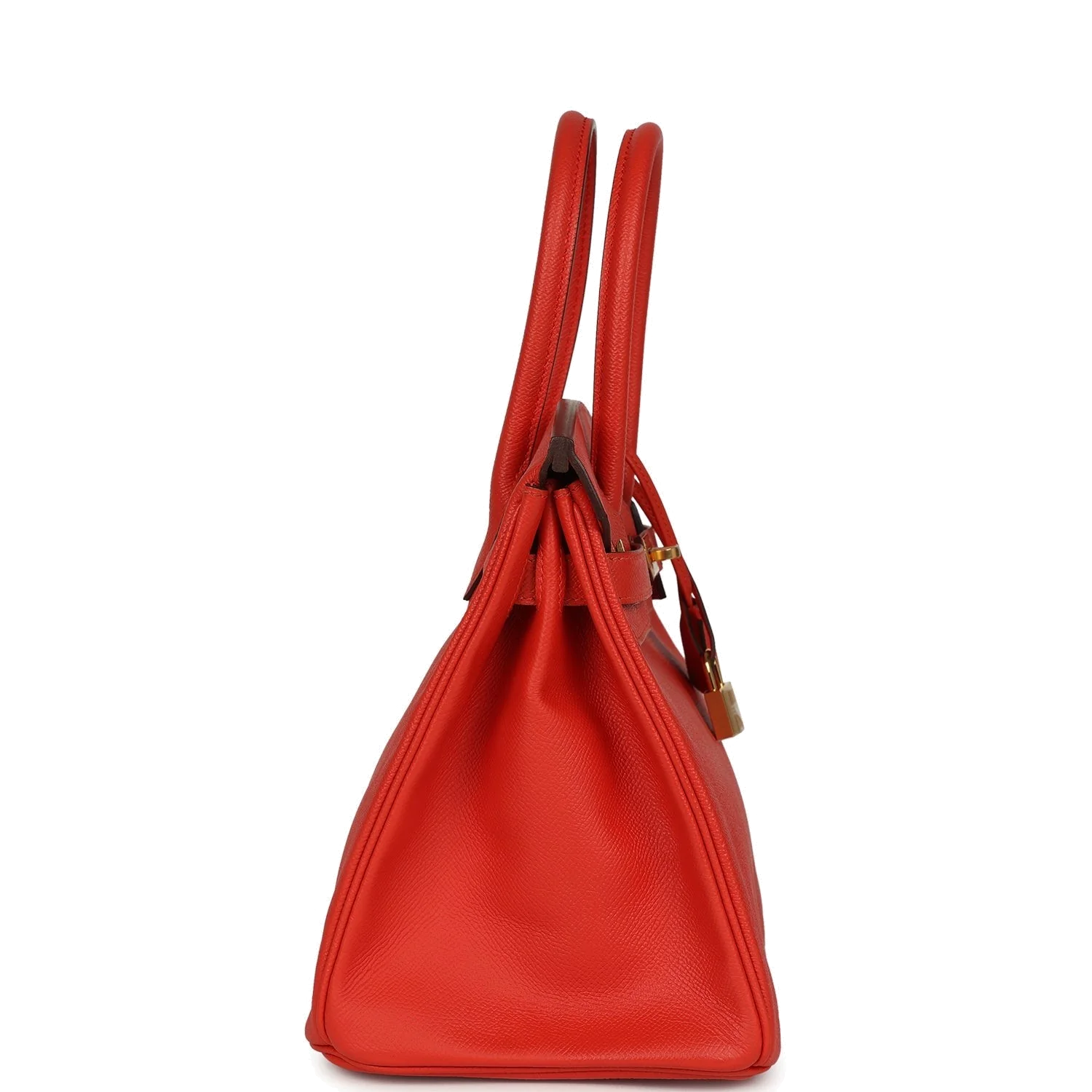 Hermes Birkin 30 Rouge Tomate Epsom Gold Hardware Красный томат — фото 4