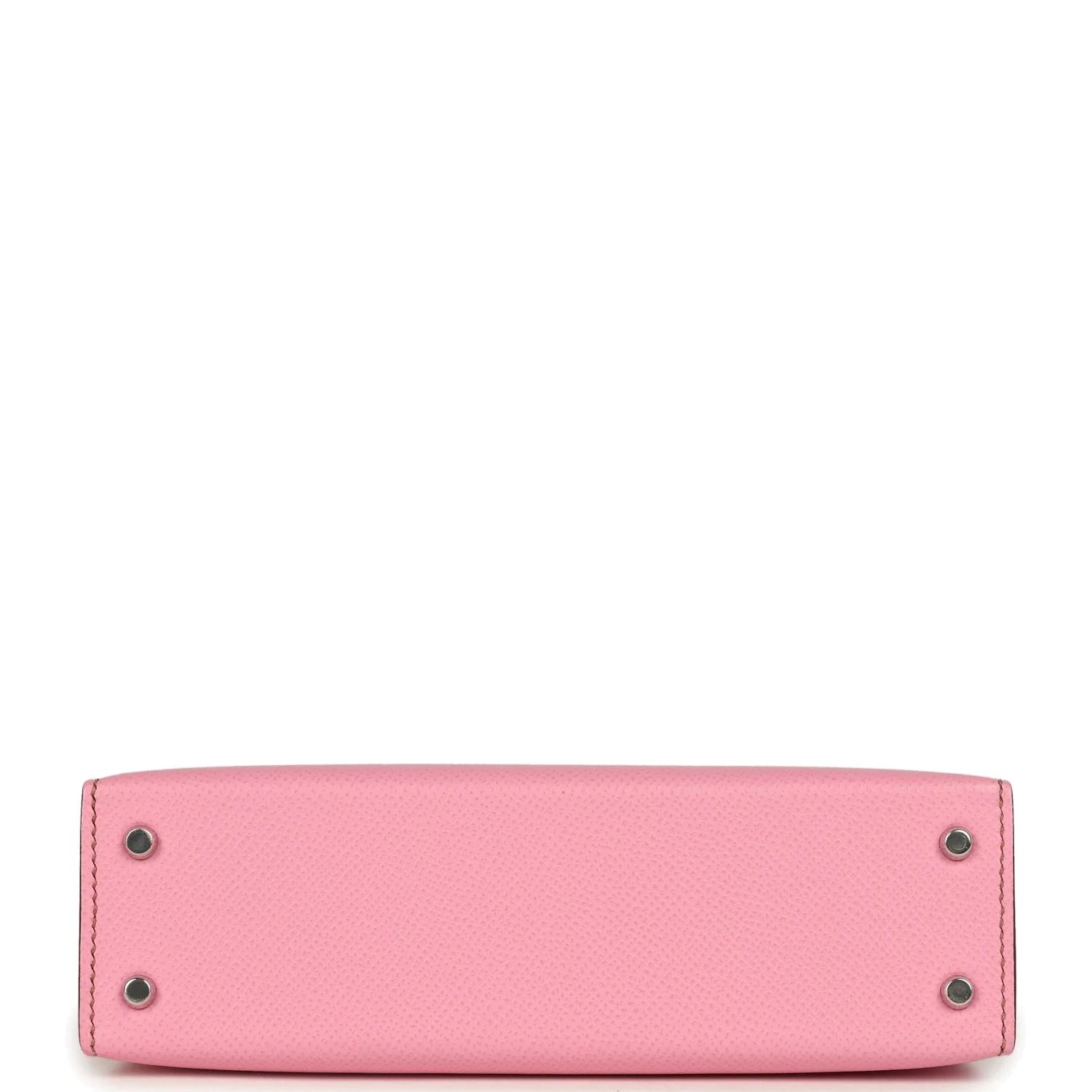 Hermes Kelly Sellier 20 Bubblegum Epsom Palladium Hardware — фото 7