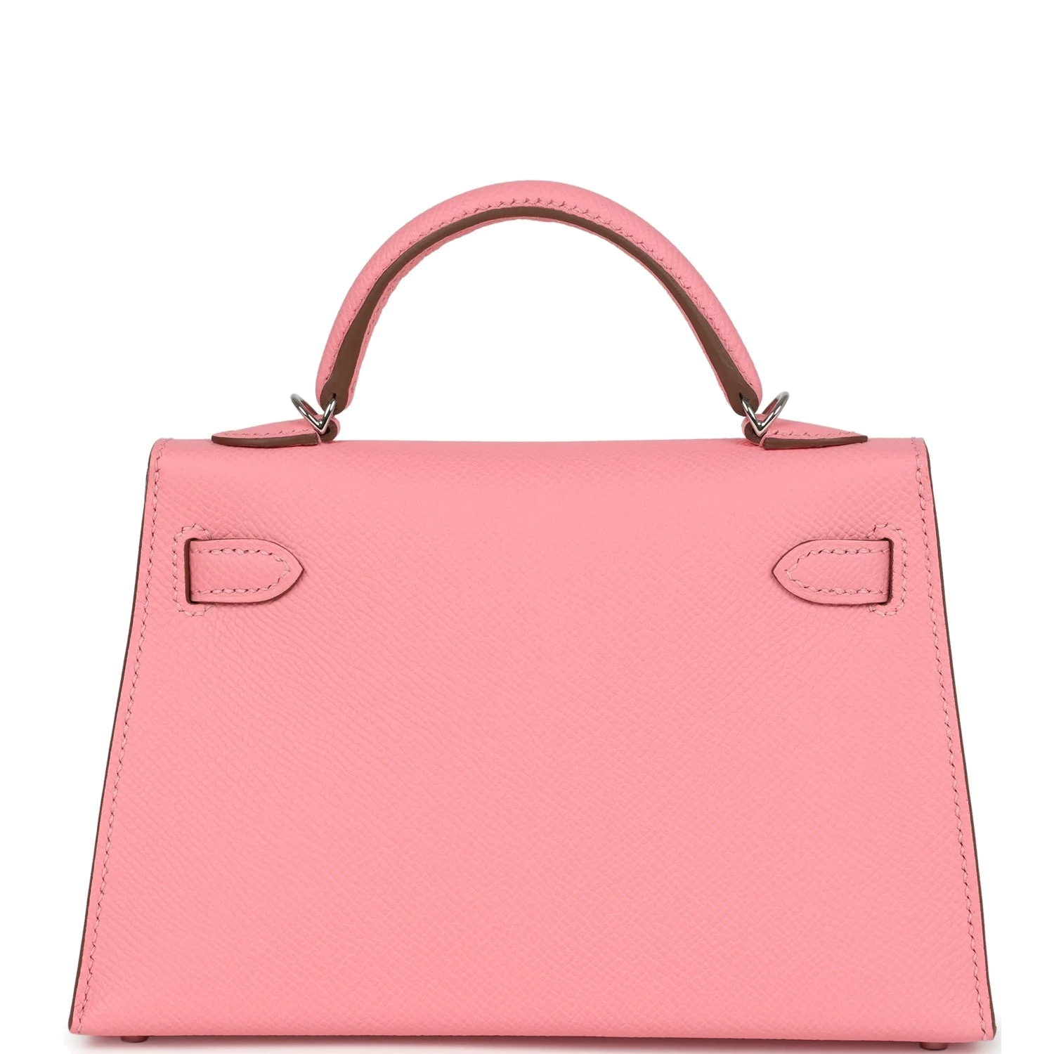 Hermes Kelly Sellier 20 Rose Confetti Epsom Palladium Hardware — фото 5