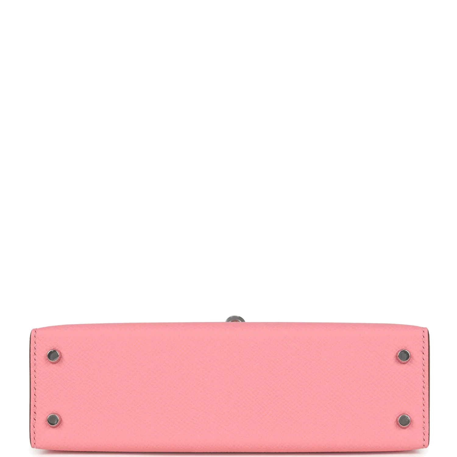 Hermes Kelly Sellier 20 Rose Confetti Epsom Palladium Hardware — фото 7
